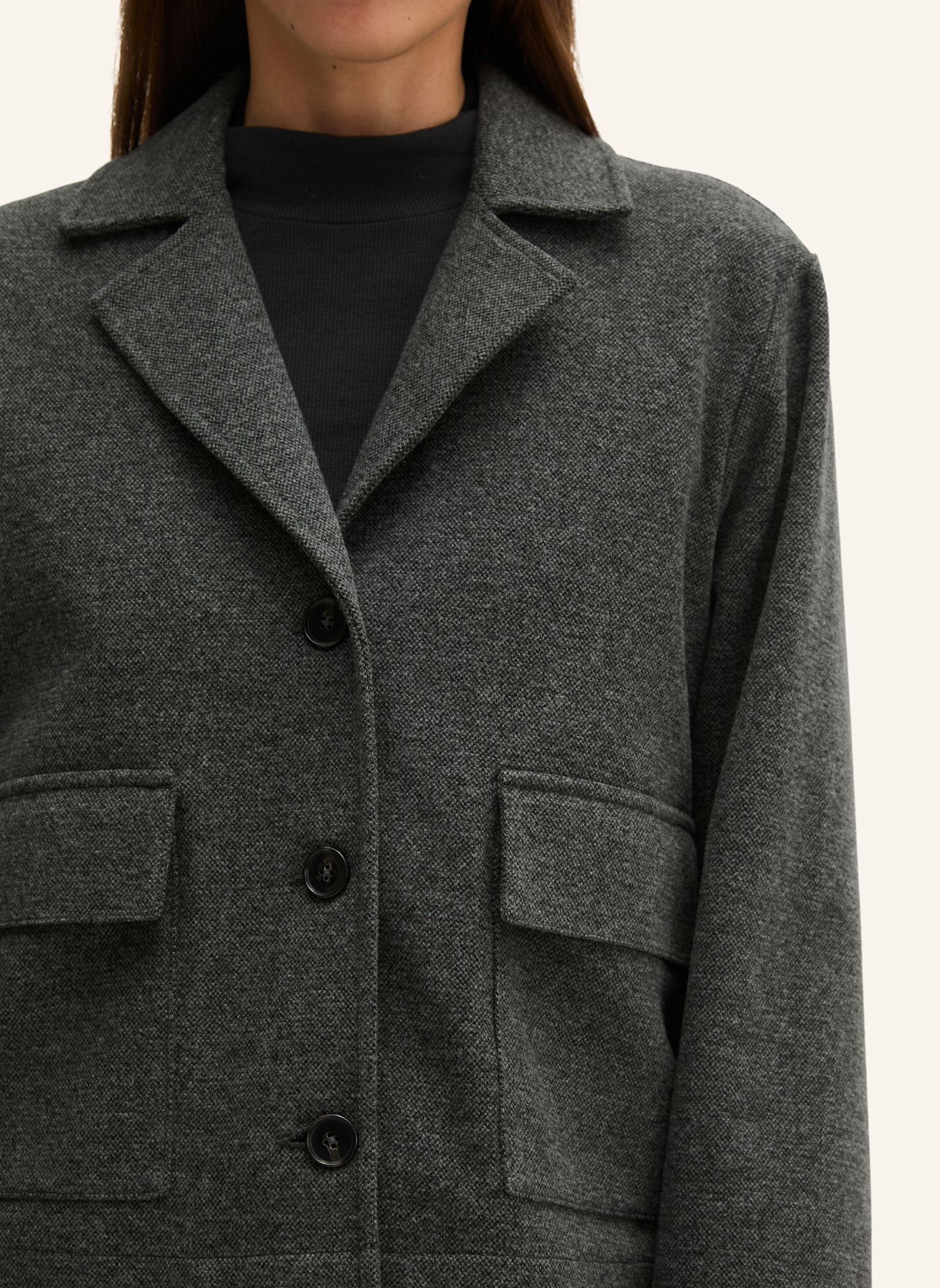 Marc O'Polo Jerseyblazer: GRAU