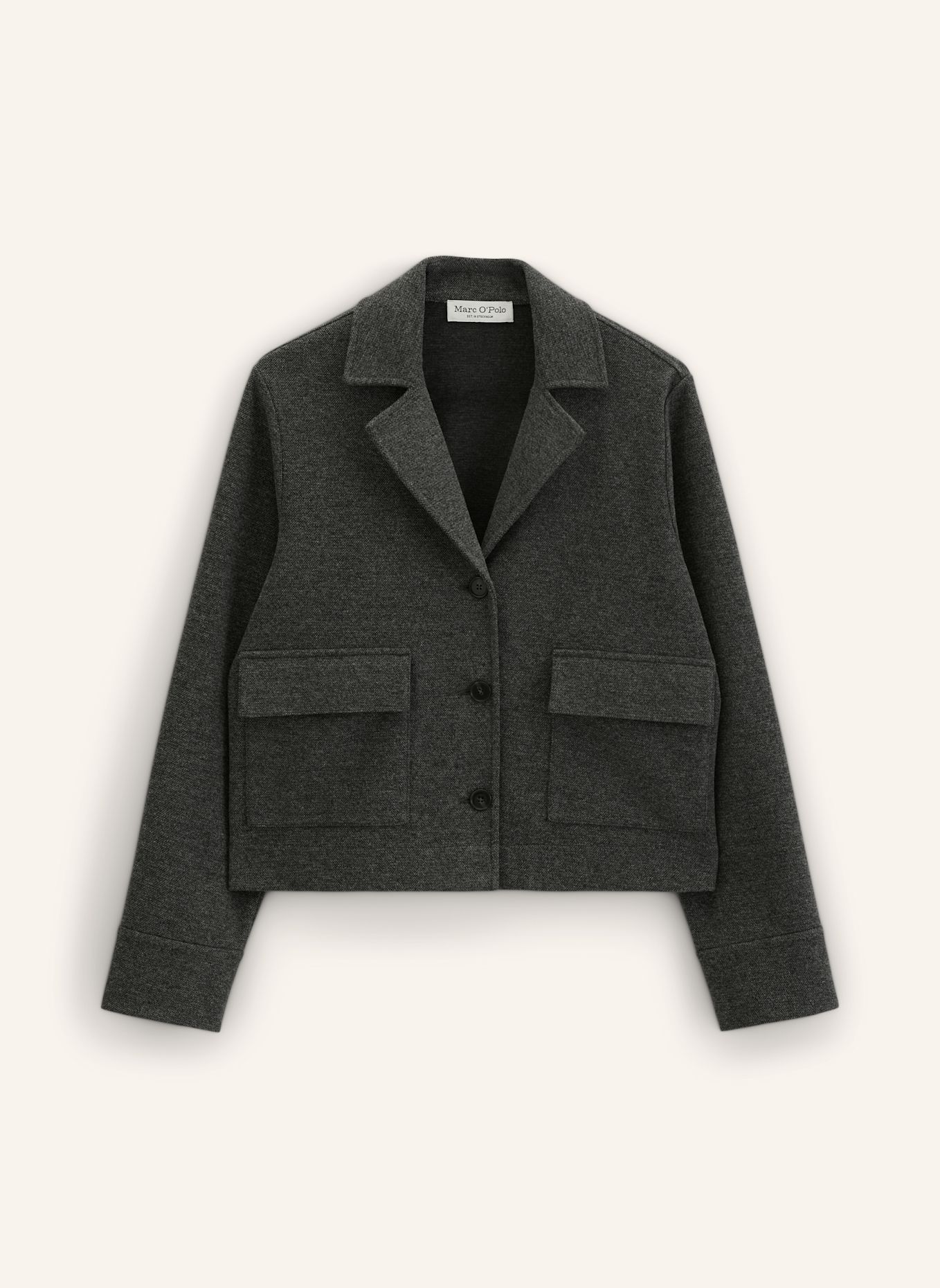 Marc O'Polo Jerseyblazer: GRAU