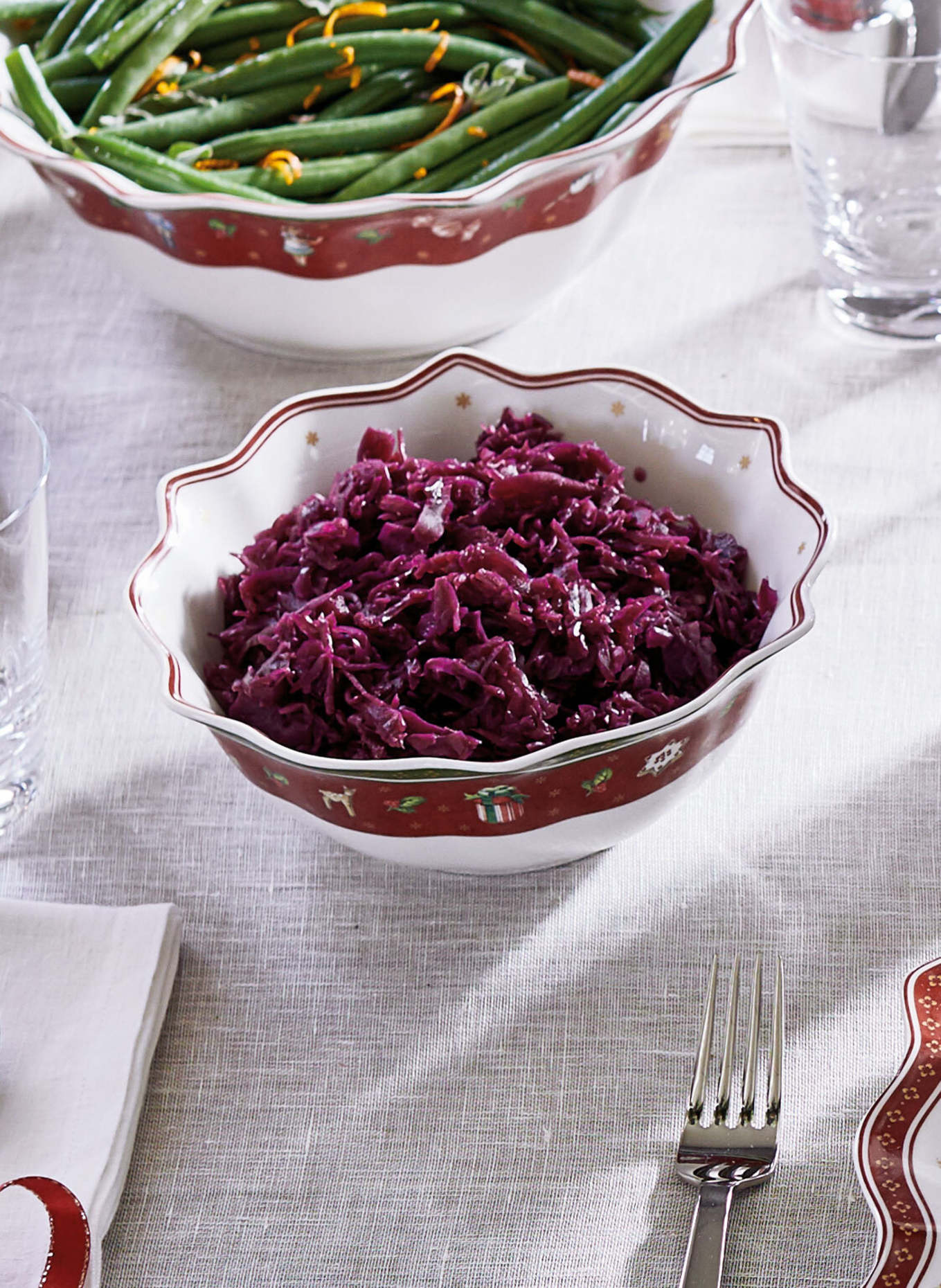 Villeroy & Boch Bol TOY'S DELIGHT: ROT/ WEISS