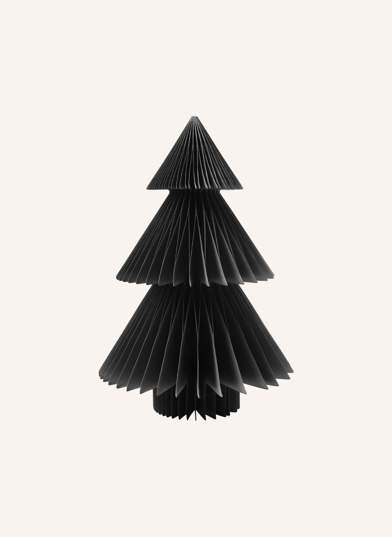 Villeroy & Boch Papierbaum klein BLACK XMAS, Farbe: SCHWARZ (Bild 1)