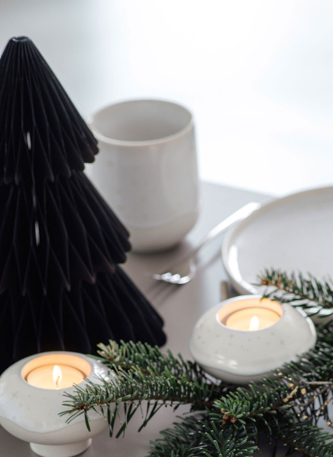 Villeroy & Boch Papierbaum klein BLACK XMAS, Farbe: SCHWARZ (Bild 2)