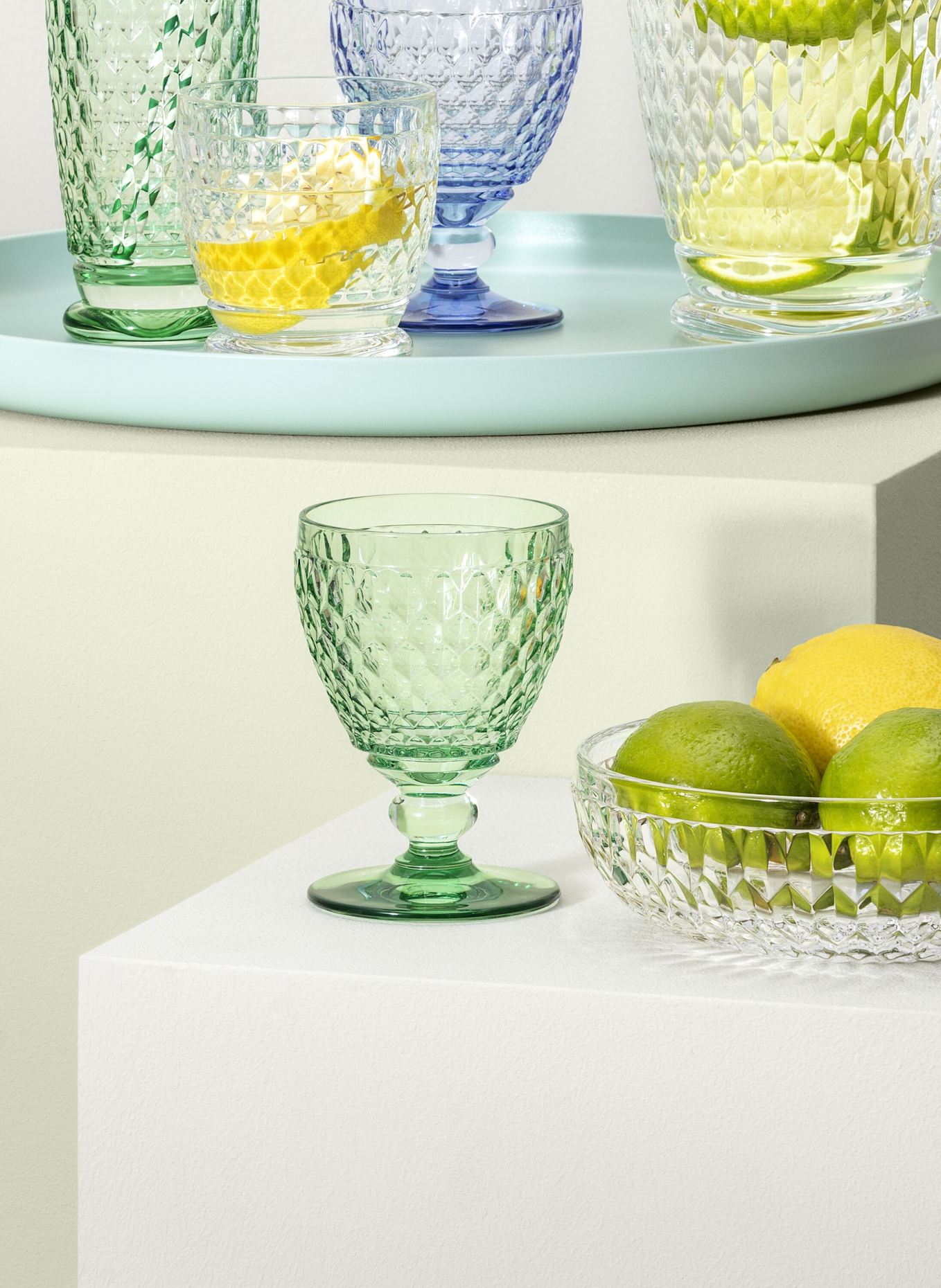 Villeroy & Boch Rotweinglas green BOSTON COLOURED: GRÜN