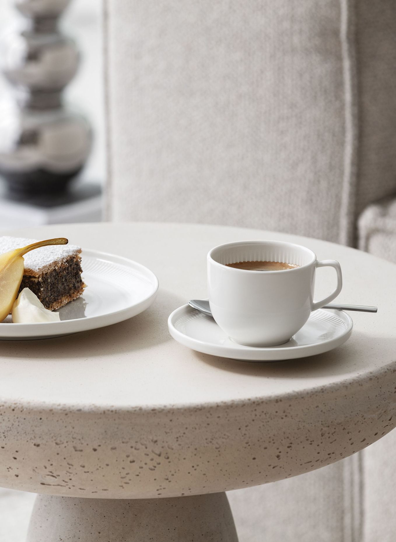 Villeroy & Boch Kaffeeobertasse AFINA: WEISS