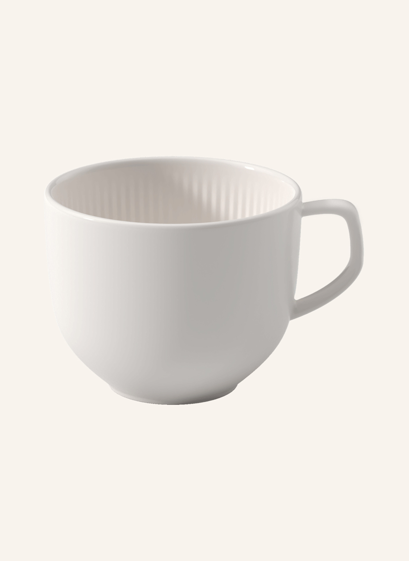 Villeroy & Boch Kaffeeobertasse AFINA: WEISS