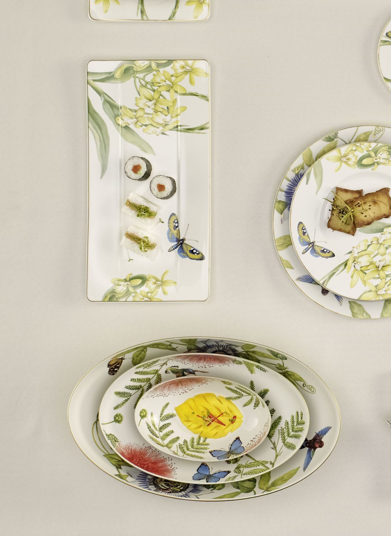 Villeroy & Boch Obst-/Dekoschale AMAZONIA: GELB/ GRÜN/ BLAU/ ROT