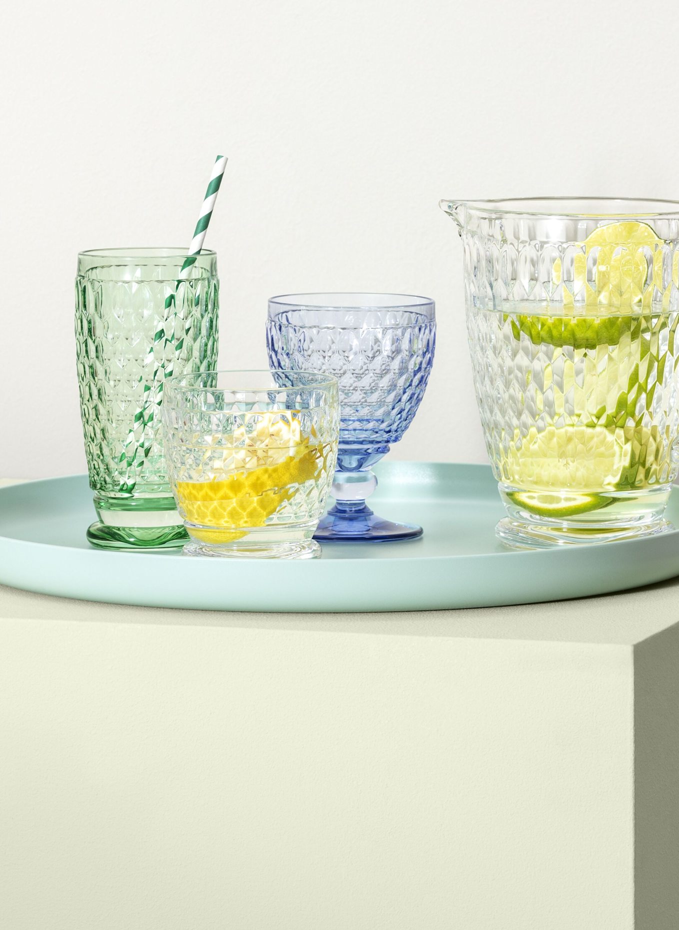 Villeroy & Boch Weissweinglas blue BOSTON COLOURED: BLAU