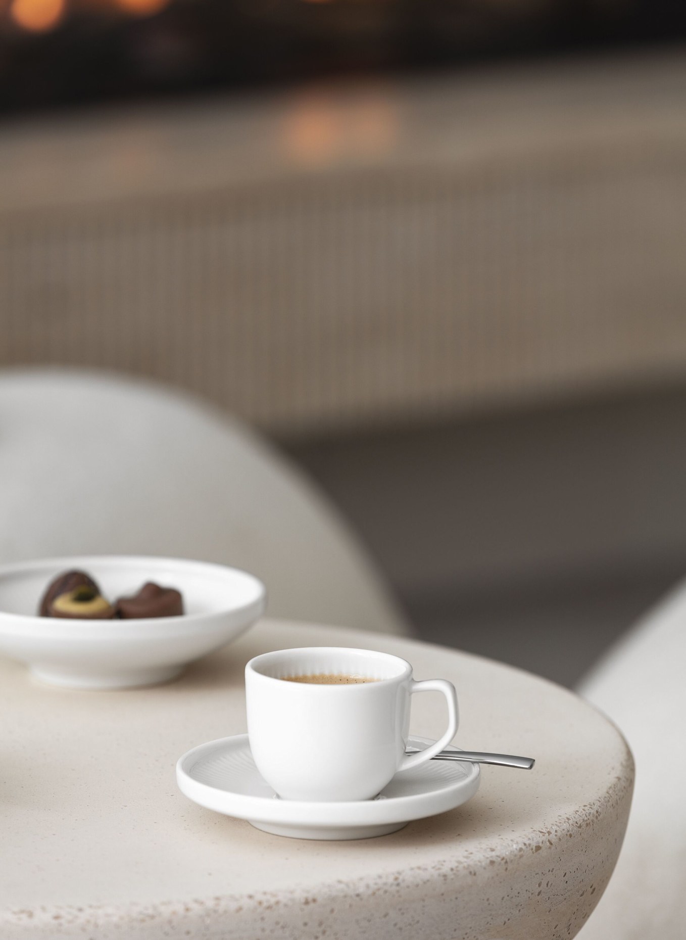 Villeroy & Boch Mokka-/Espressoobertasse AFINA: WEISS