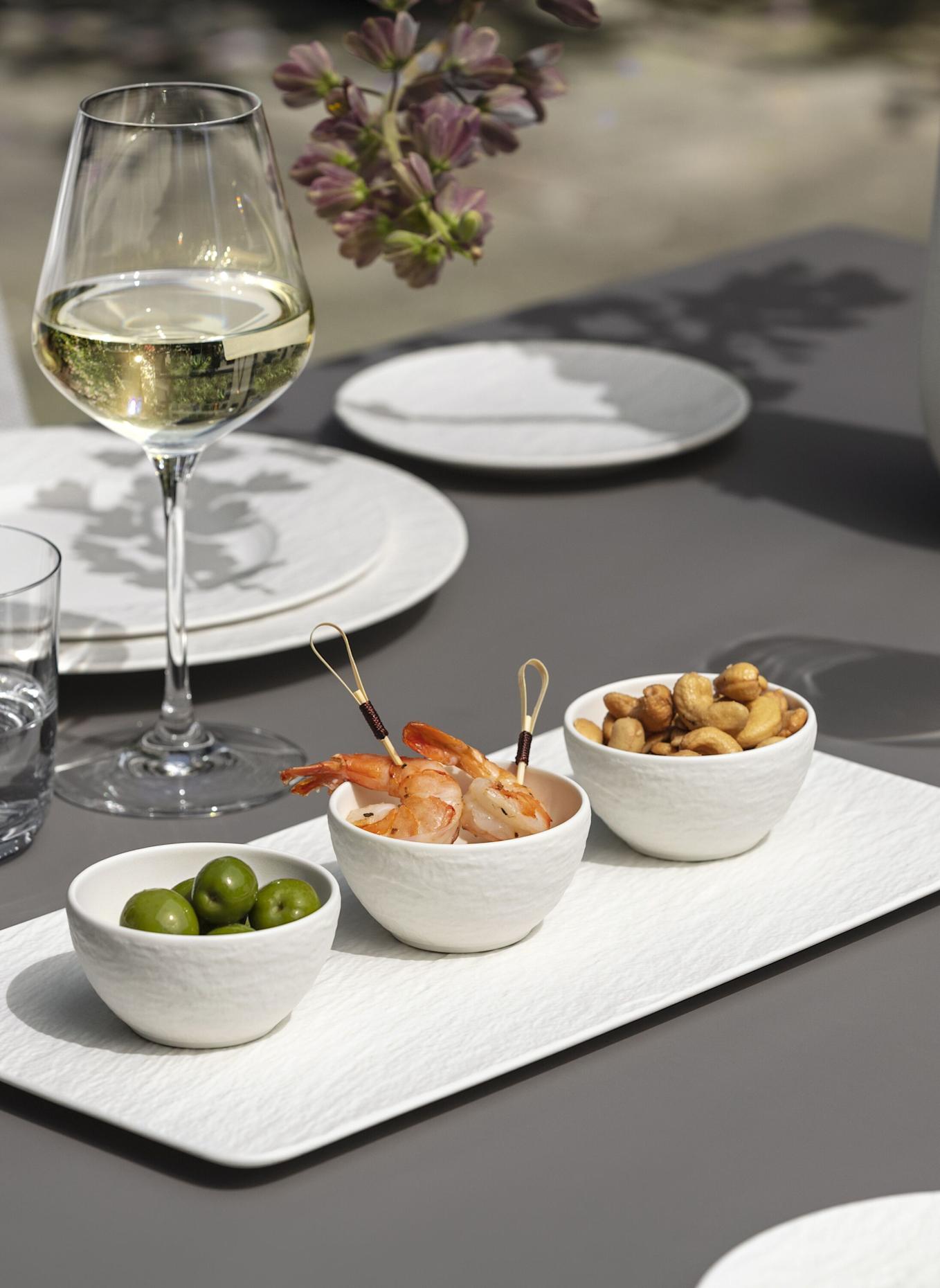 Villeroy & Boch 4-tlg. Schalenset: WEISS