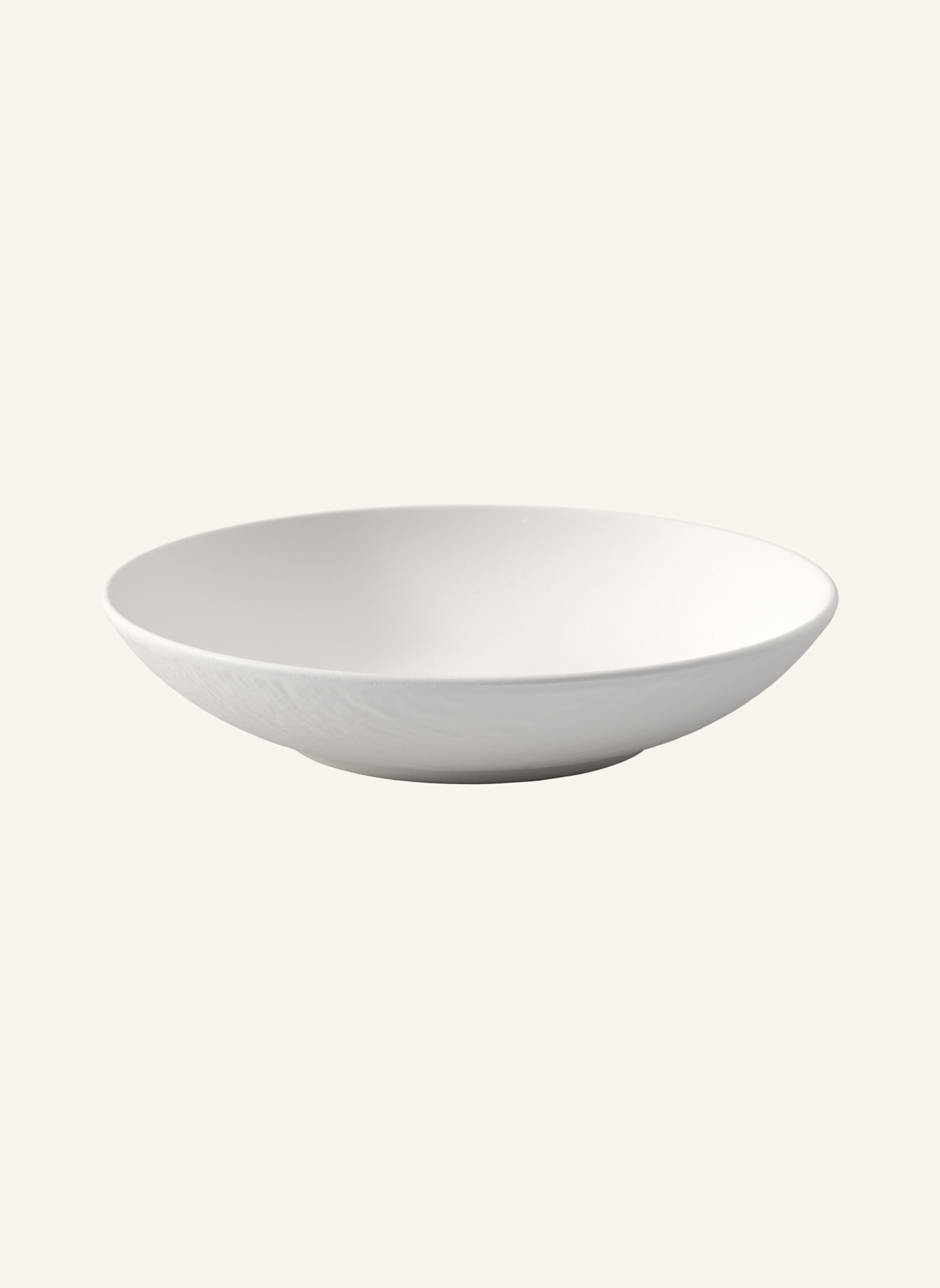 Villeroy & Boch Schale flach MANUFACTURE ROCK BLANC: WEISS