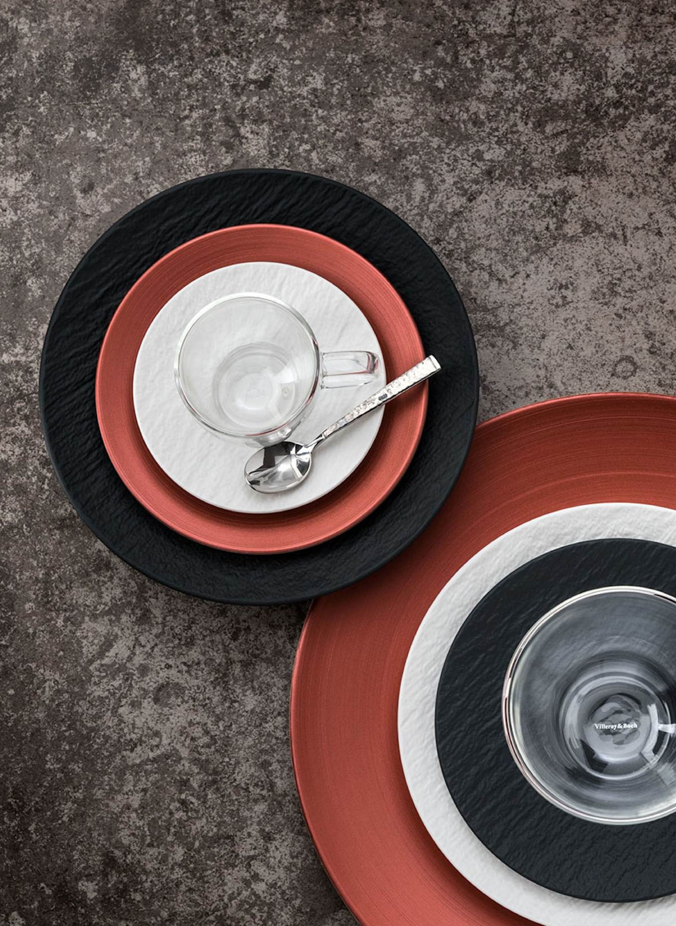 Villeroy & Boch Mokka-/Espressountertasse MANUFACTURE ROCK BLANC: WEISS