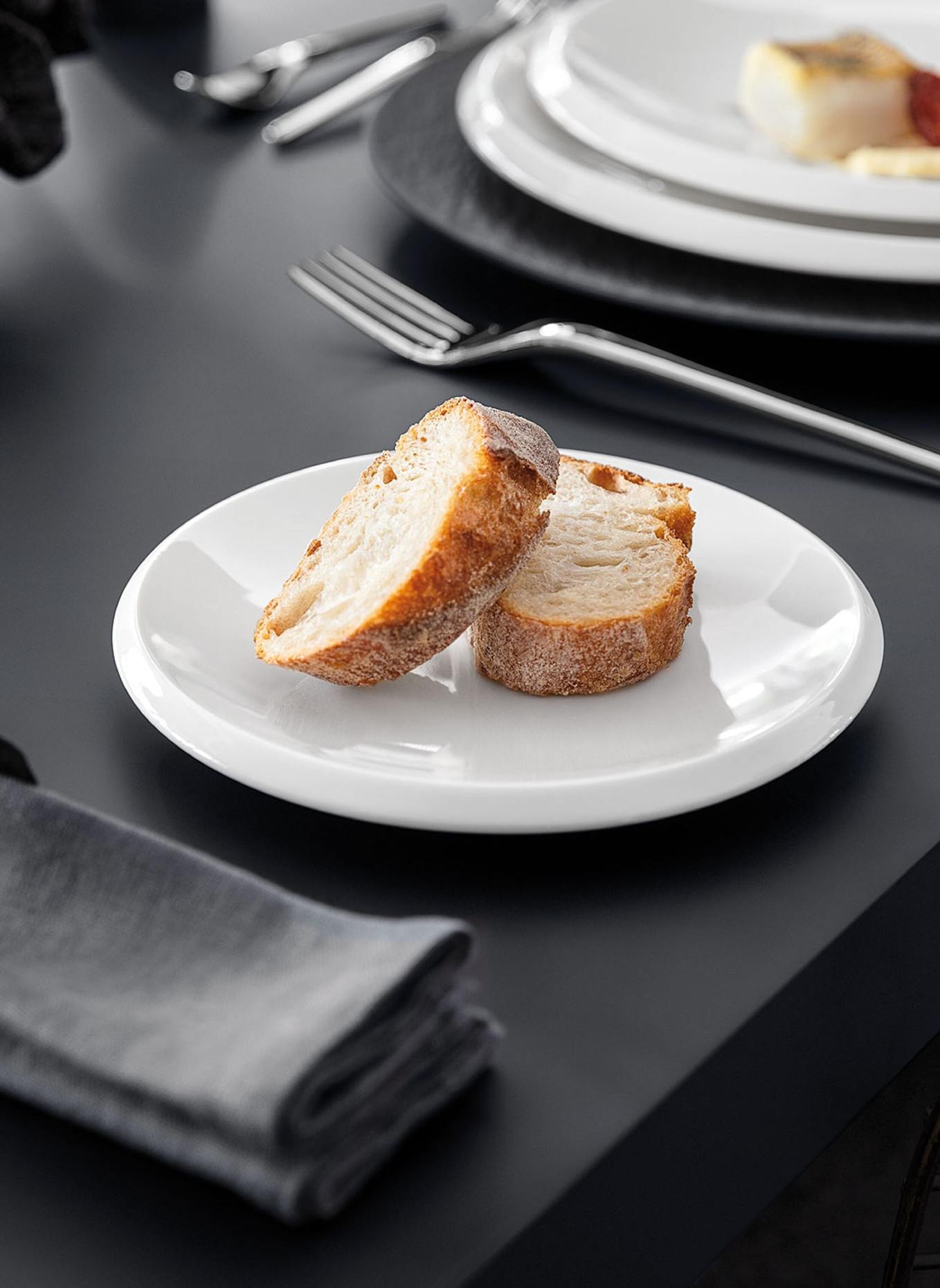 Villeroy & Boch Brotteller NEWMOON: WEISS