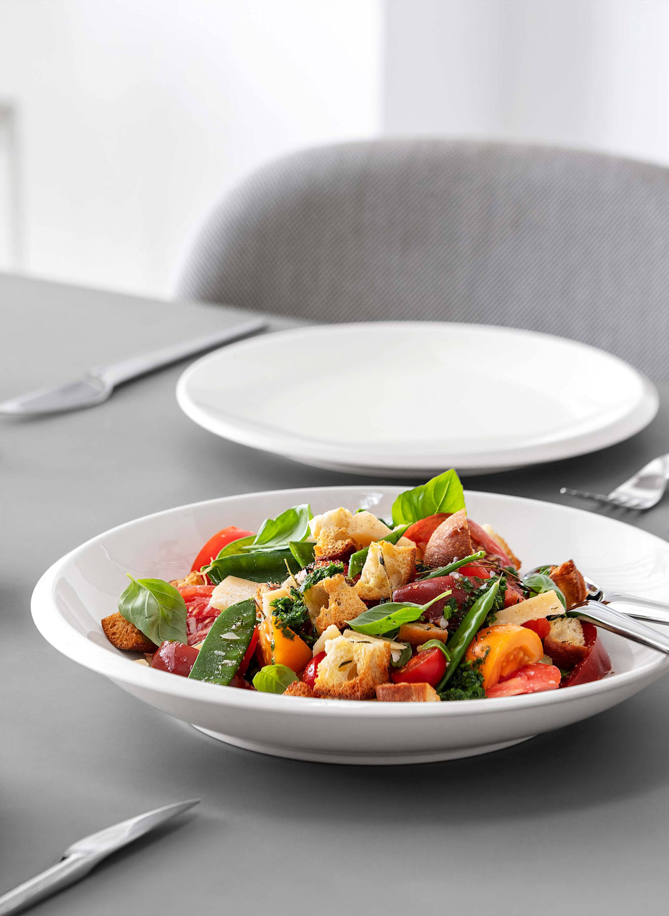 Villeroy & Boch Schale tief NEWMOON: WEISS