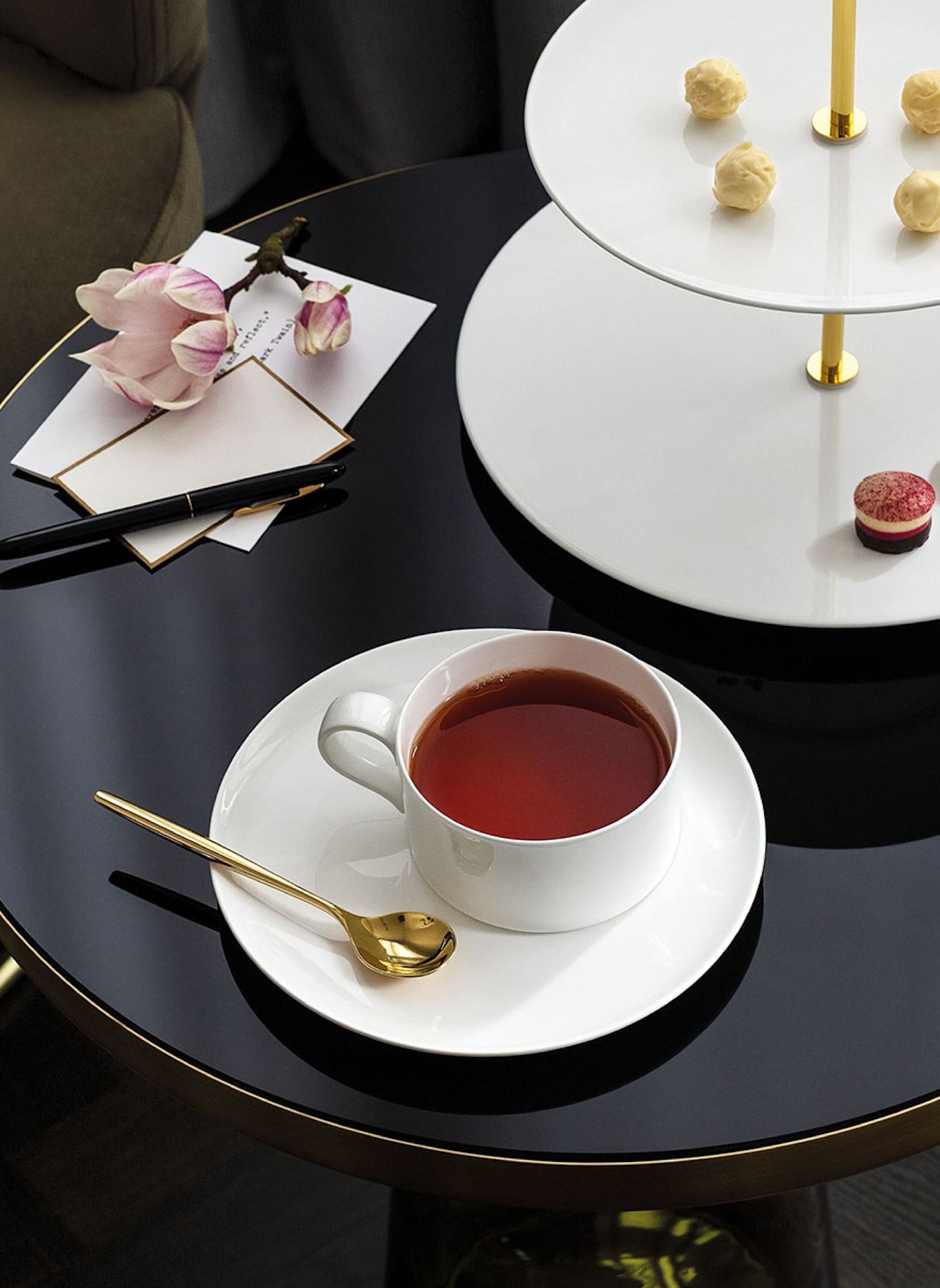 Villeroy & Boch Teeobertasse METROCHIC BLANC: WEISS