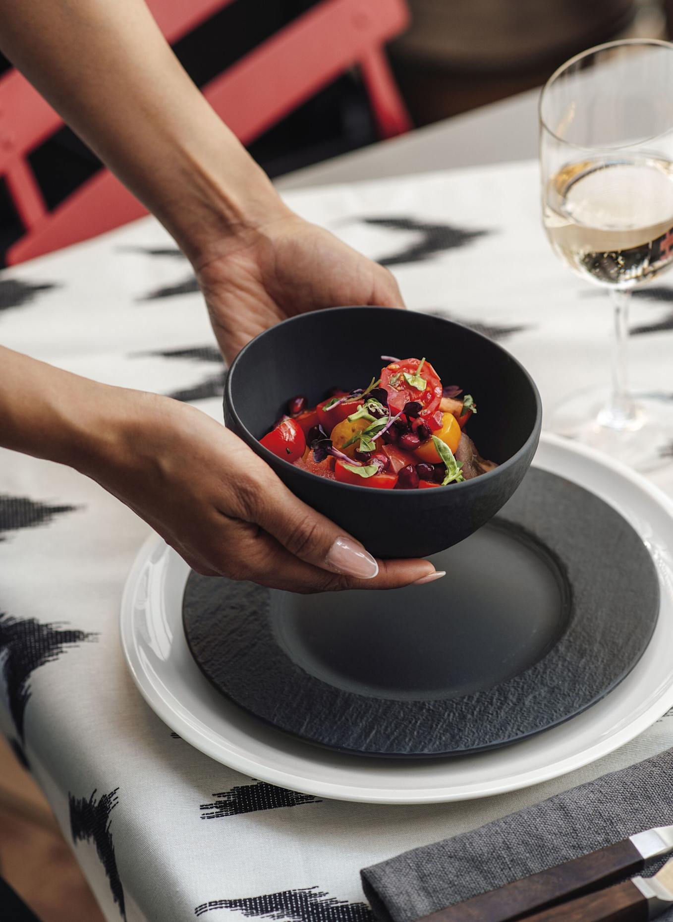 Villeroy & Boch Frühstücksteller MANUFACTURE ROCK: SCHWARZ