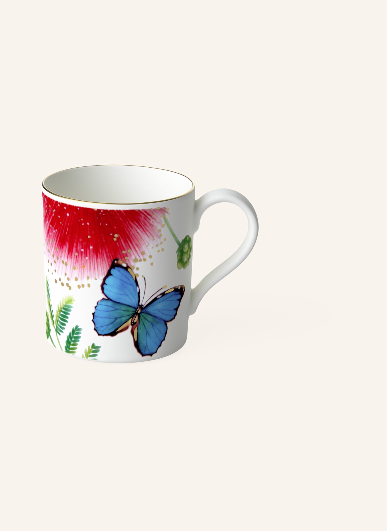Villeroy & Boch Kaffeetasse AMAZONIA: GELB/ GRÜN/ BLAU/ ROT