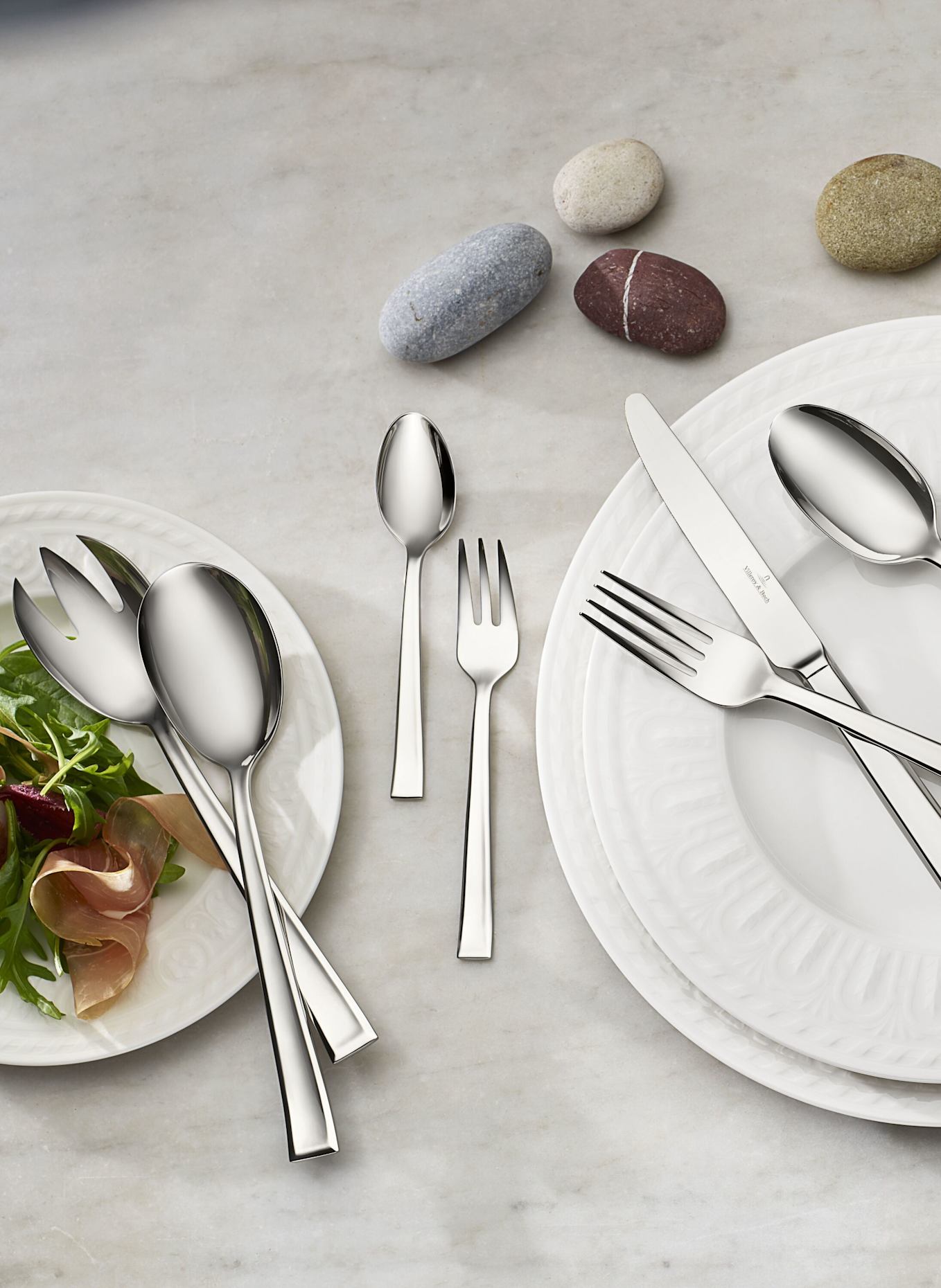 Villeroy & Boch Tafelbesteck 68tlg. VICTOR: SILBER
