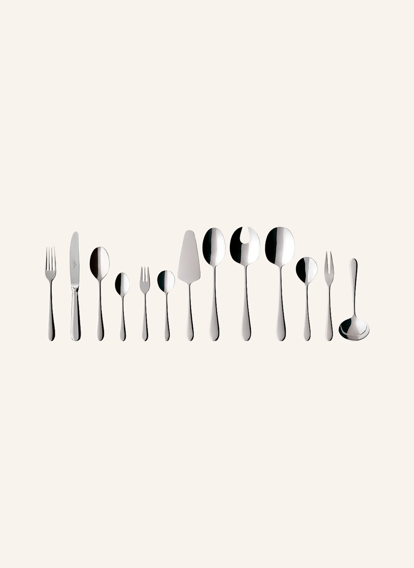 Villeroy & Boch Tafelbesteck 68tlg. OSCAR: SILBER