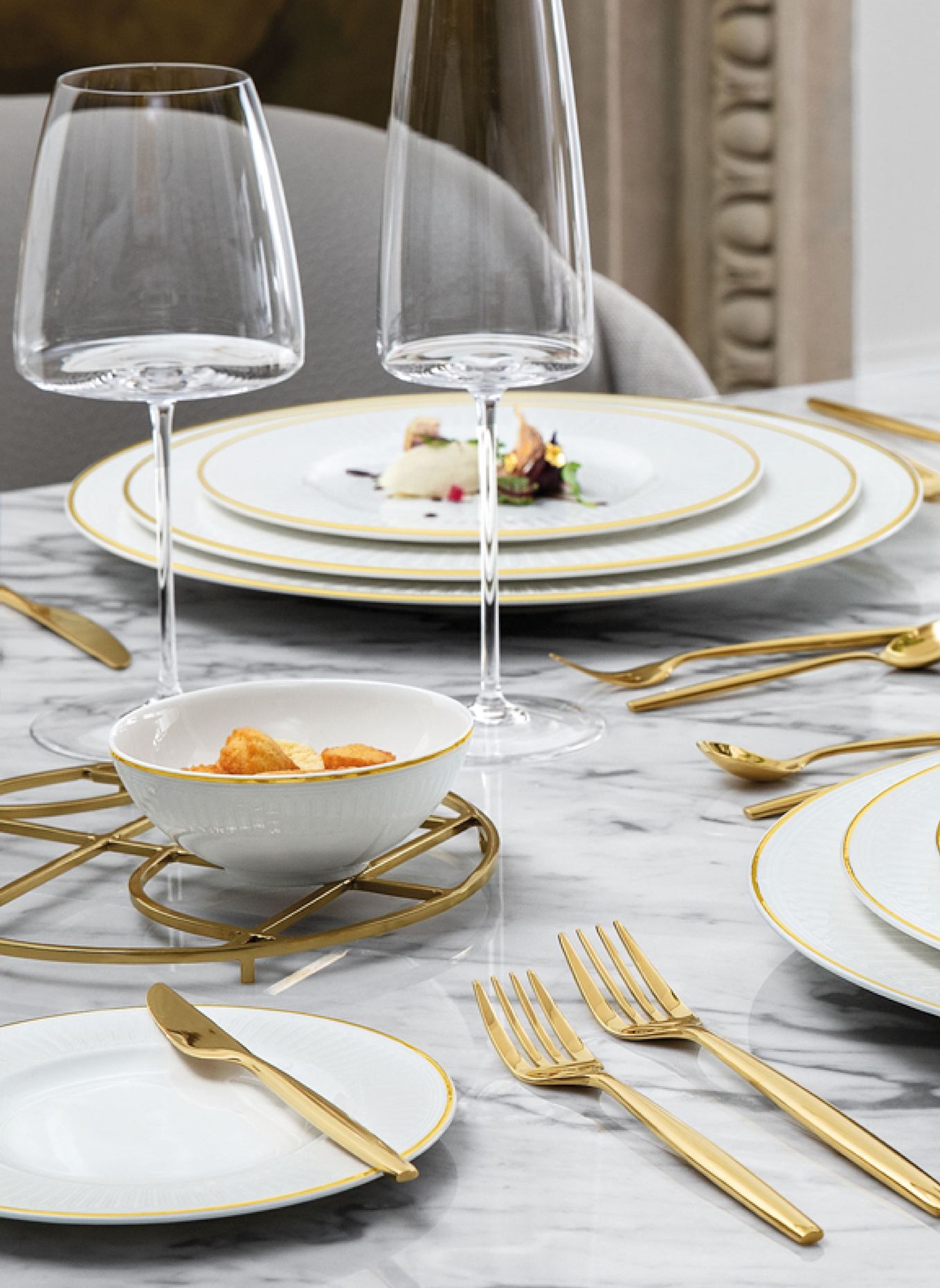 Villeroy & Boch Schälchen CHÂTEAU SEPTFONTAINES: WEISS