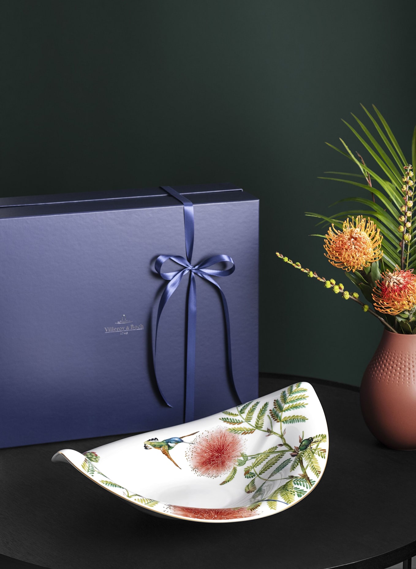 Villeroy & Boch Obst-/Dekoschale AMAZONIA: GELB/ GRÜN/ BLAU/ ROT