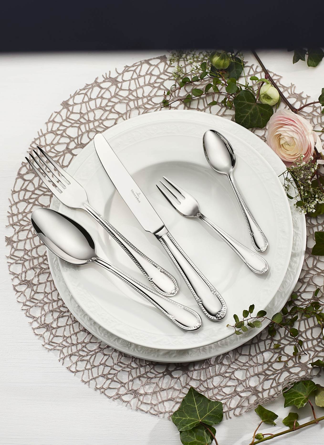 Villeroy & Boch Tafelbesteck 30tlg. MADEMOISELLE: SILBER