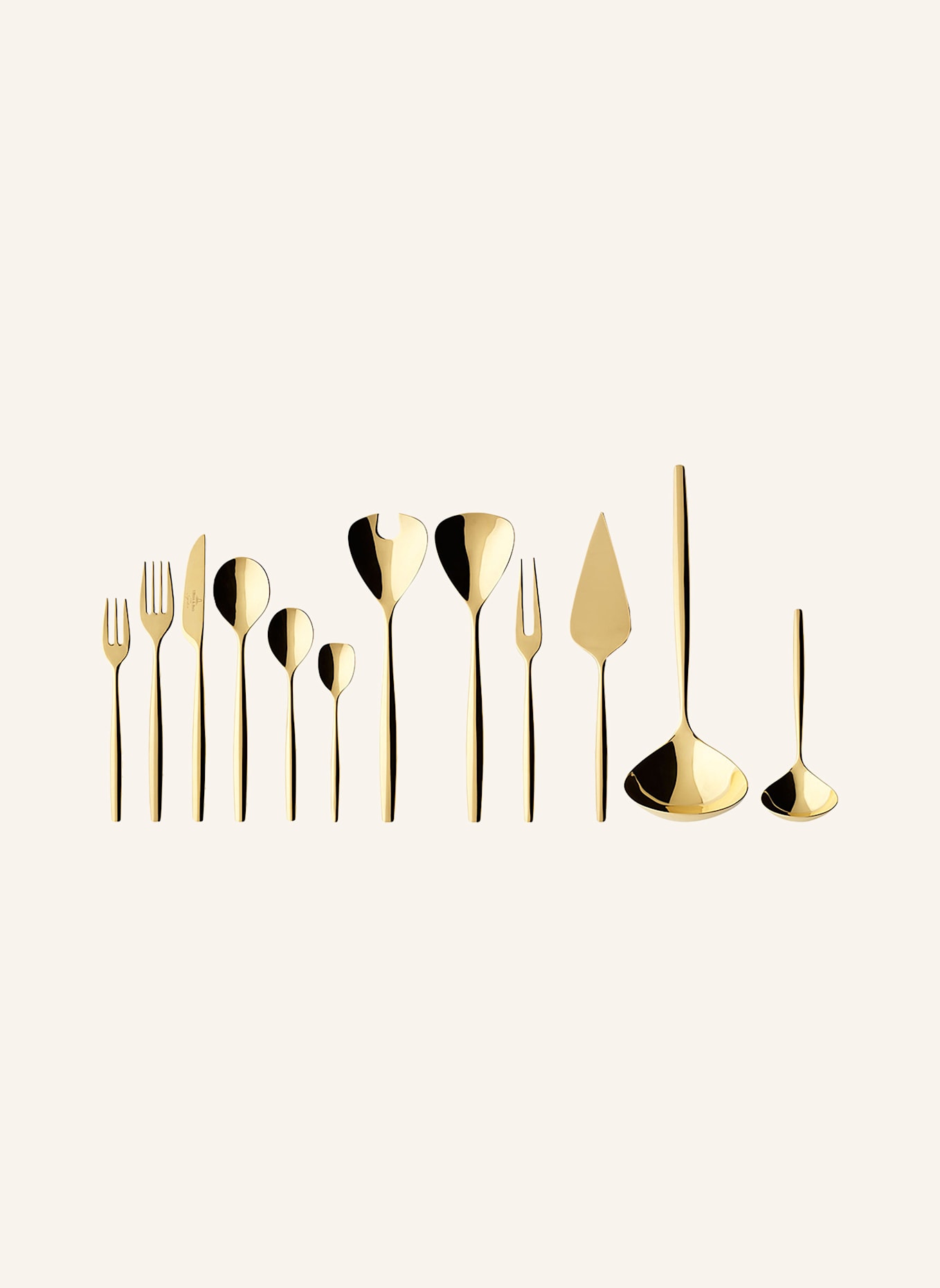 Villeroy & Boch Tafelbesteck 70tlg. METROCHIC D'OR: GOLD