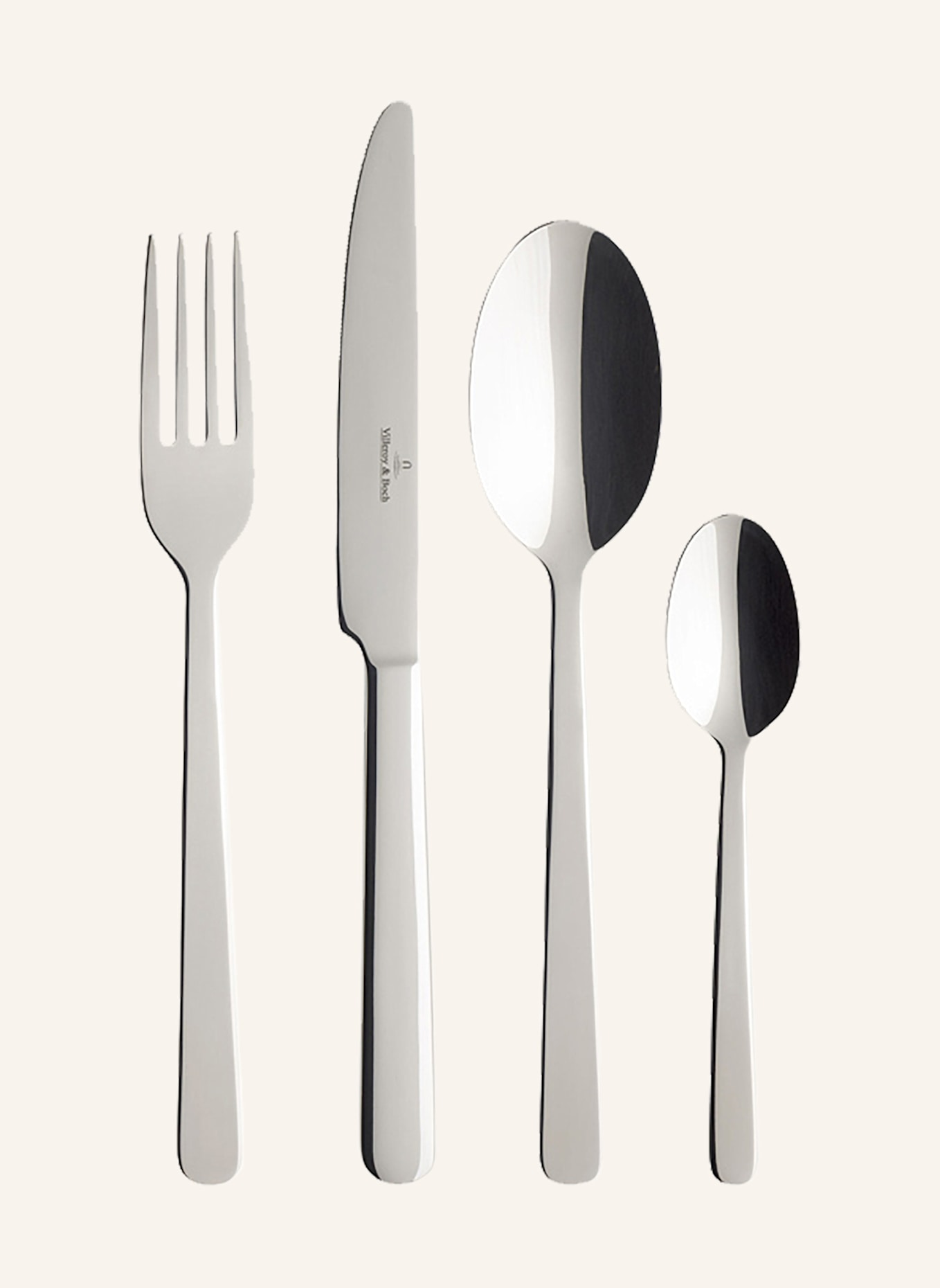 Villeroy & Boch Tafelbesteck 24tlg. LOUIS: SILBER