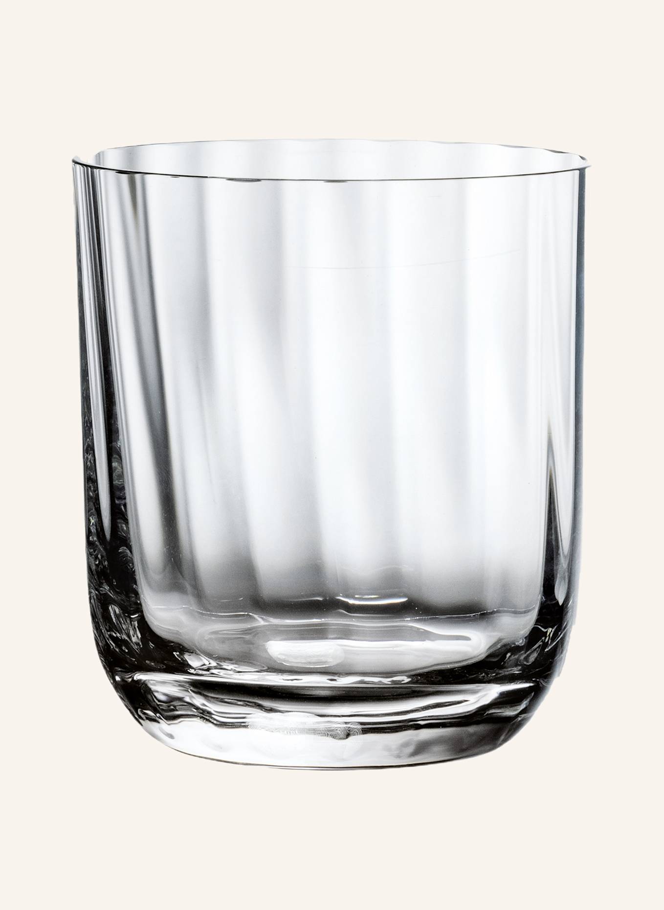 Villeroy & Boch Wasserglas, Set 4tlg. ROSE GARDEN: WEISS