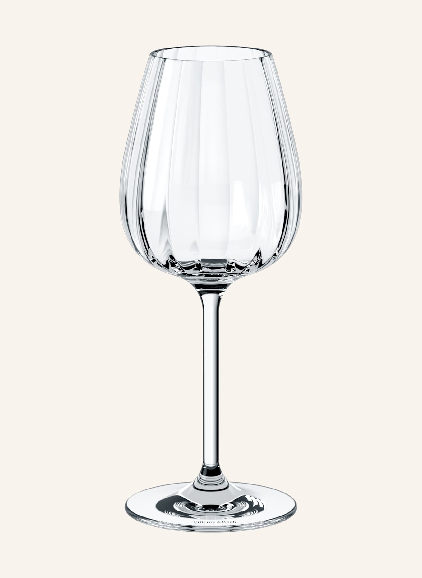 Villeroy & Boch Weißweinkelch, Set 4tlg. ROSE GARDEN: WEISS