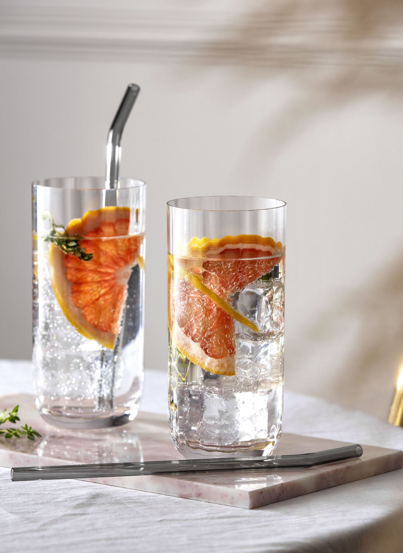 Villeroy & Boch Longdrinkbecher, Set 4tlg. ROSE GARDEN: WEISS