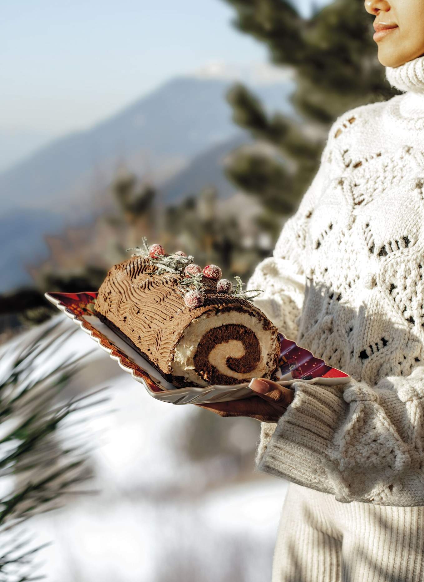 Villeroy & Boch Kuchenplatte eckig, Santa und Kinder TOY'S FANTASY: GELB/ GRÜN/ BLAU/ ROT