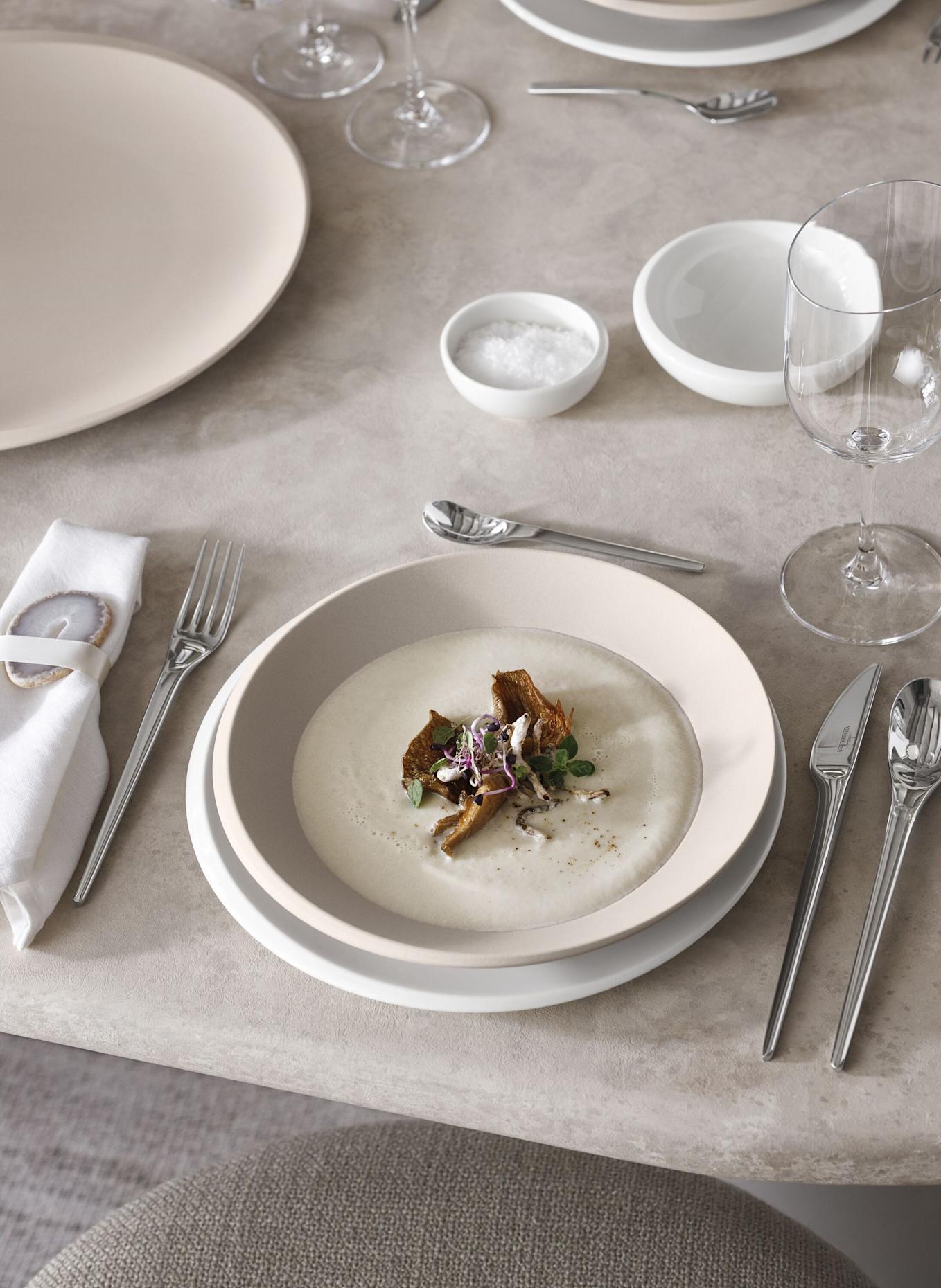 Villeroy & Boch Schale flach NEWMOON BEIGE: BEIGE