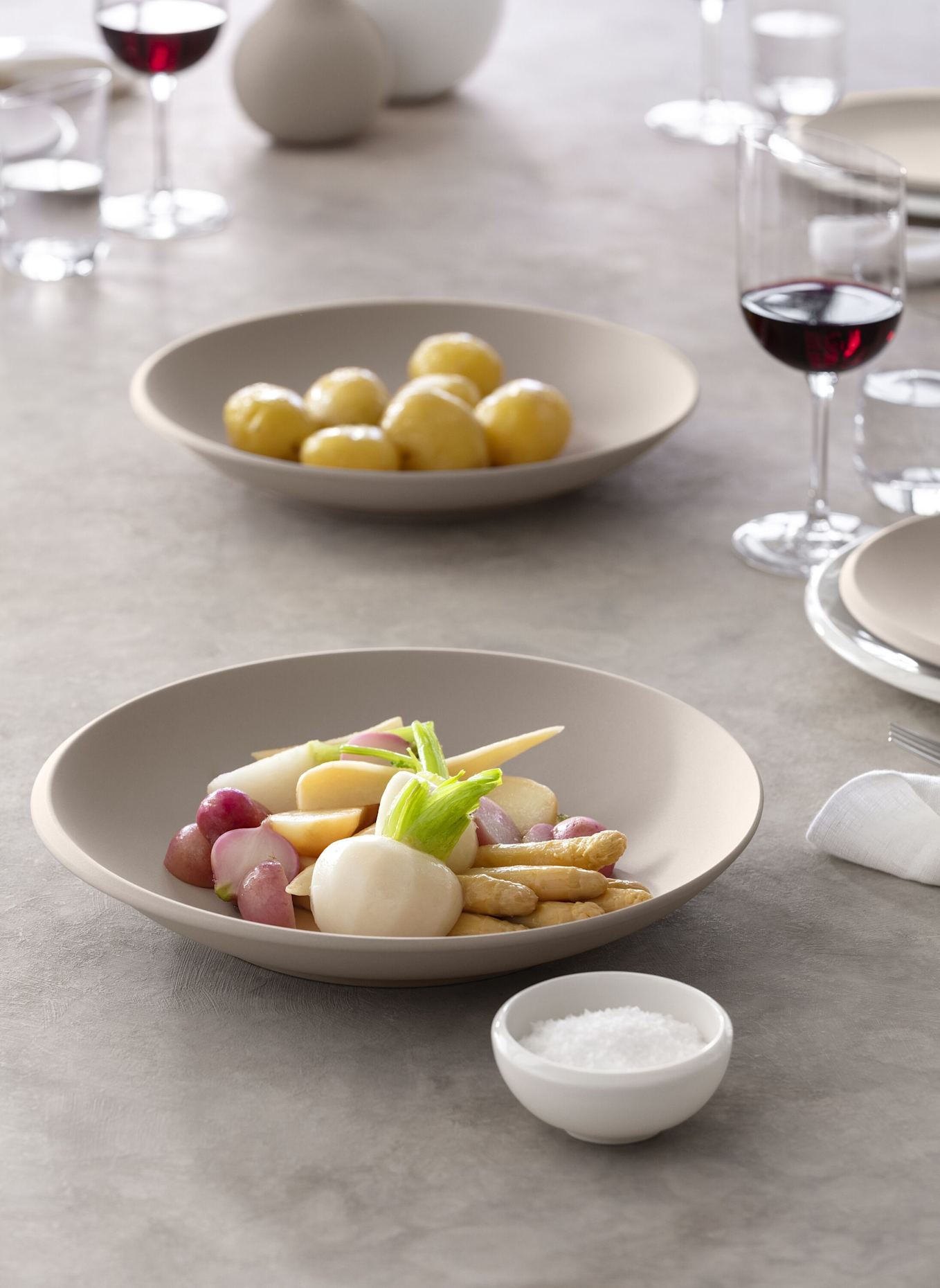 Villeroy & Boch Schale tief NEWMOON BEIGE: BEIGE