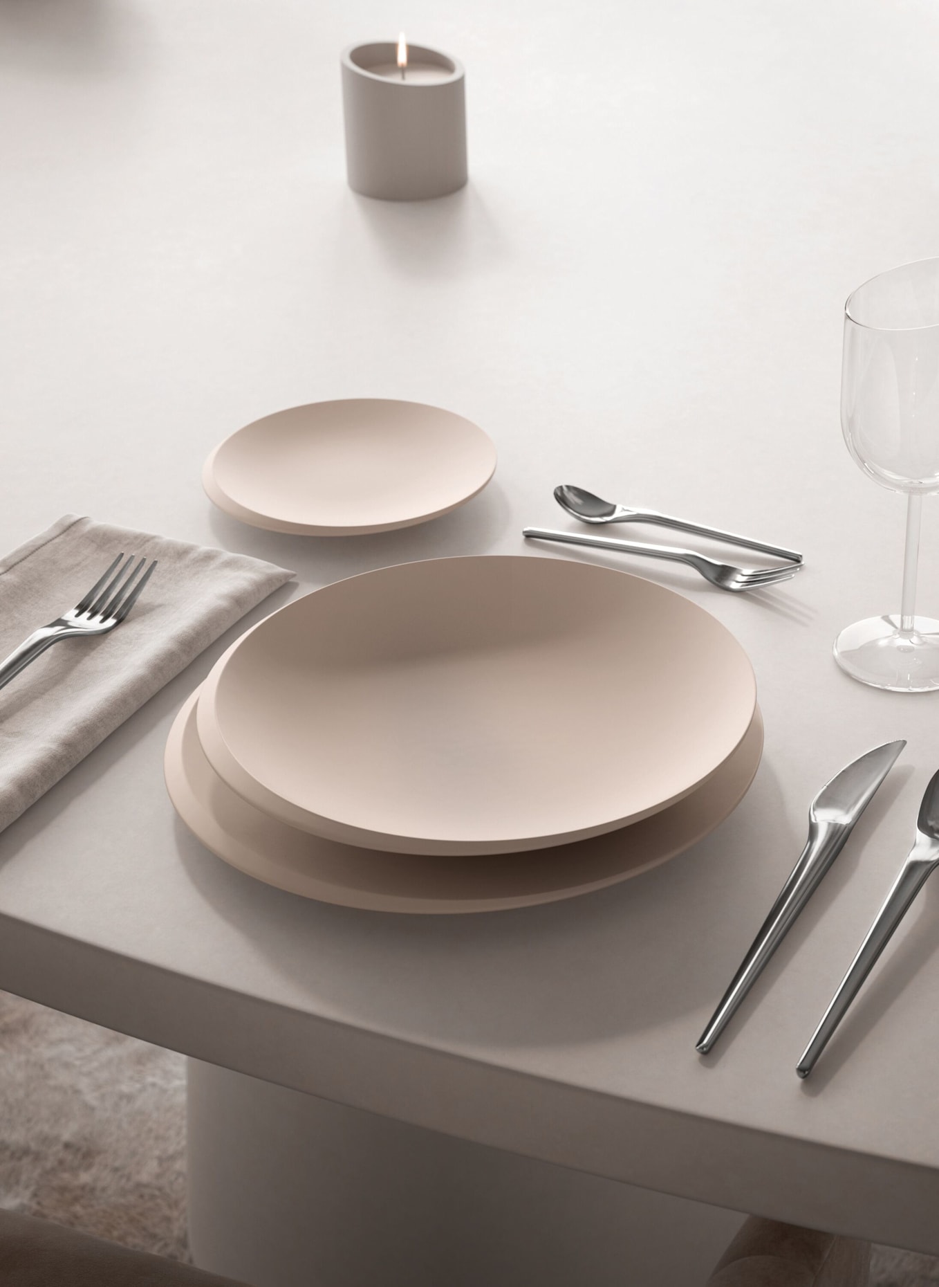 Villeroy & Boch Brotteller NEWMOON BEIGE: BEIGE