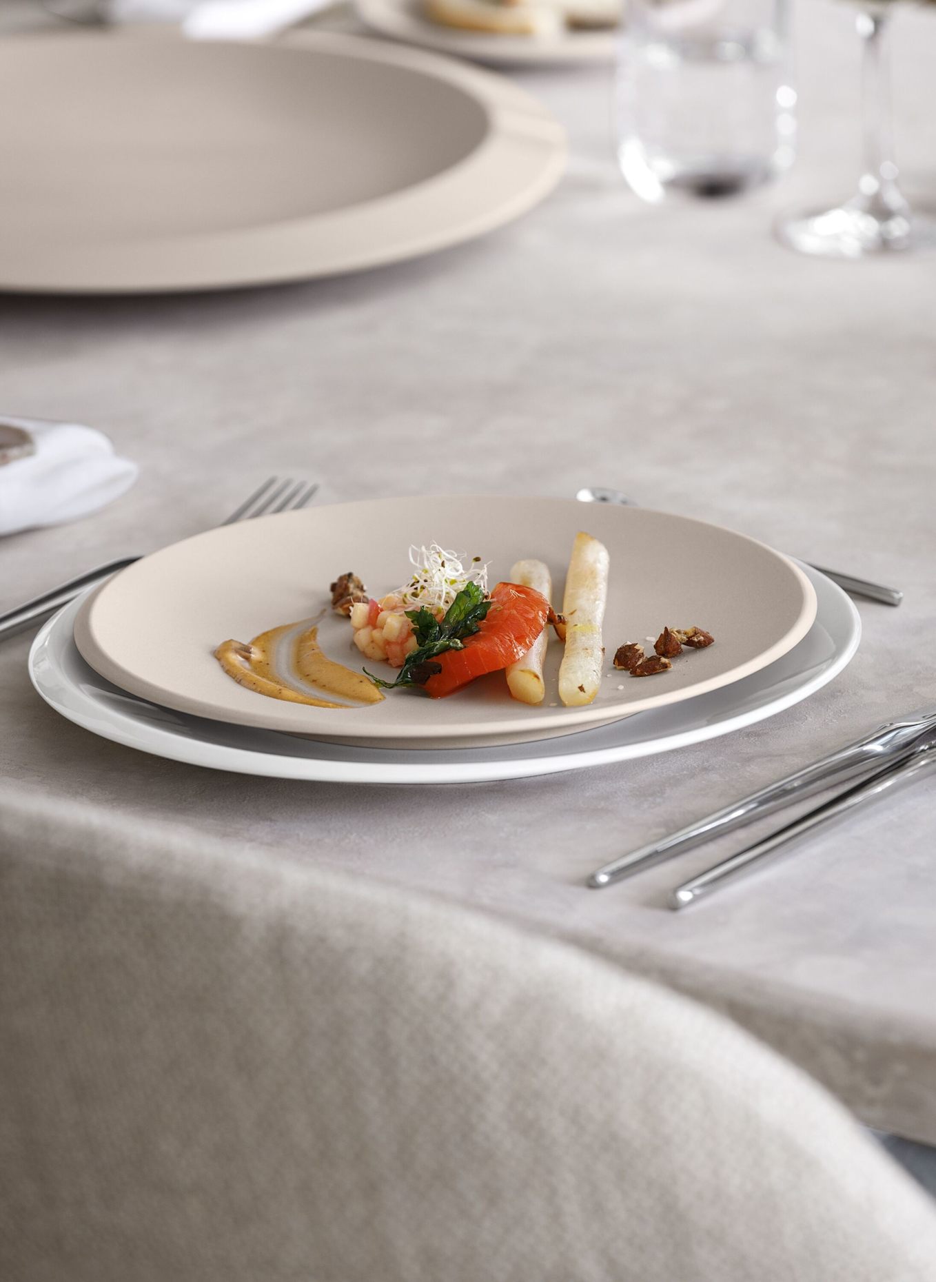 Villeroy & Boch Frühstücksteller NEWMOON BEIGE: BEIGE