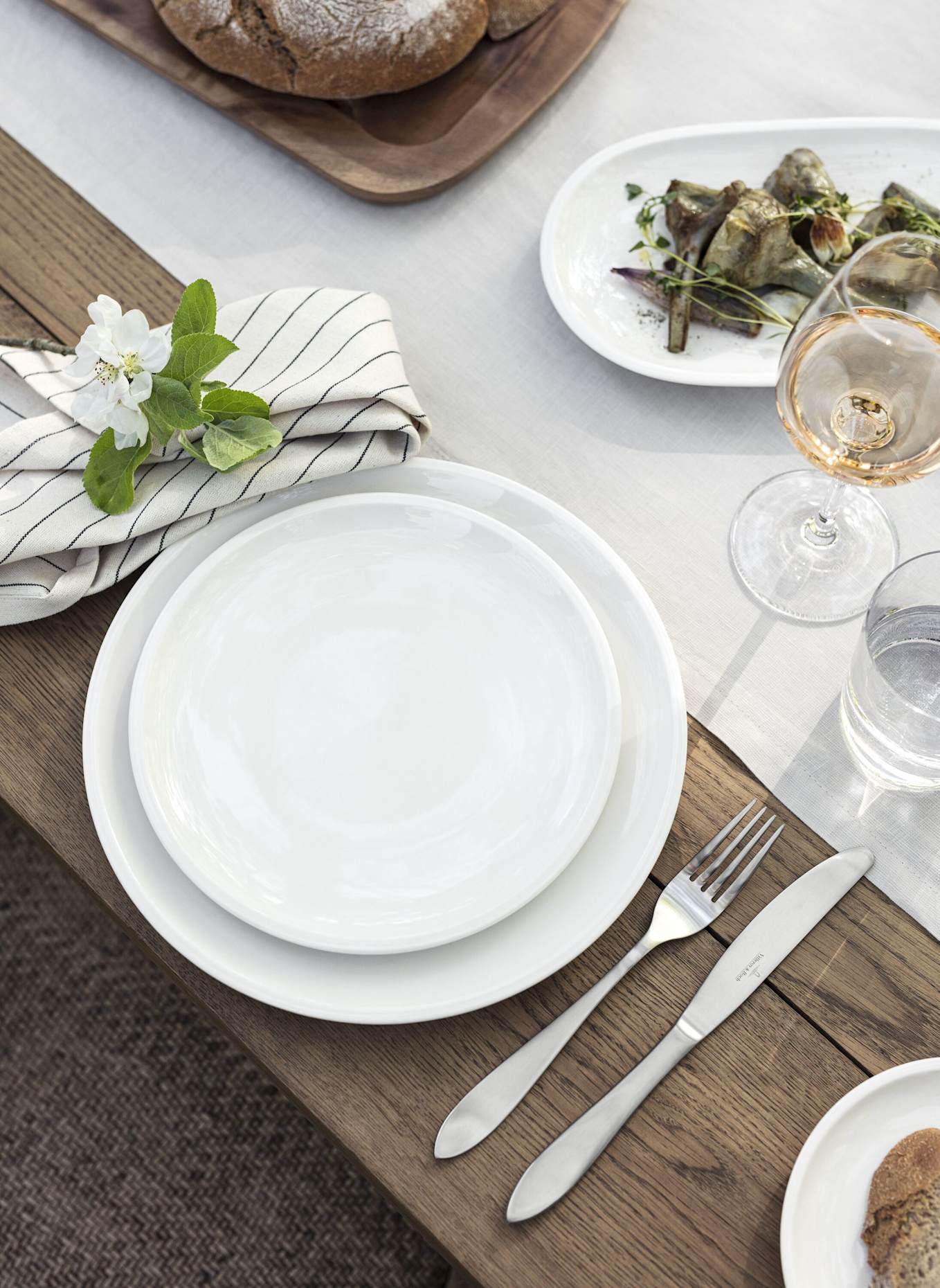 Villeroy & Boch Tafelbesteck 30tlg. ARTHUR GEBÜRSTET: SILBER