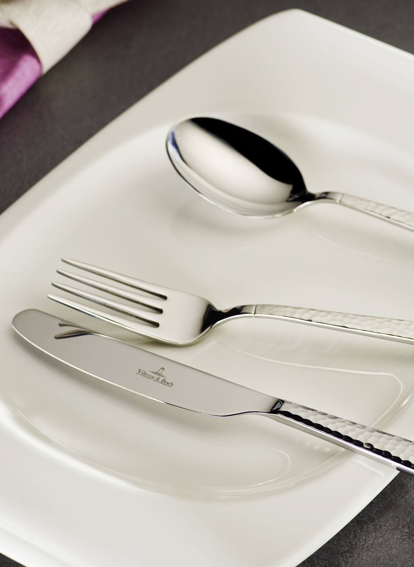Villeroy & Boch Tafelbesteck 24tlg. BLACKSMITH: SILBER