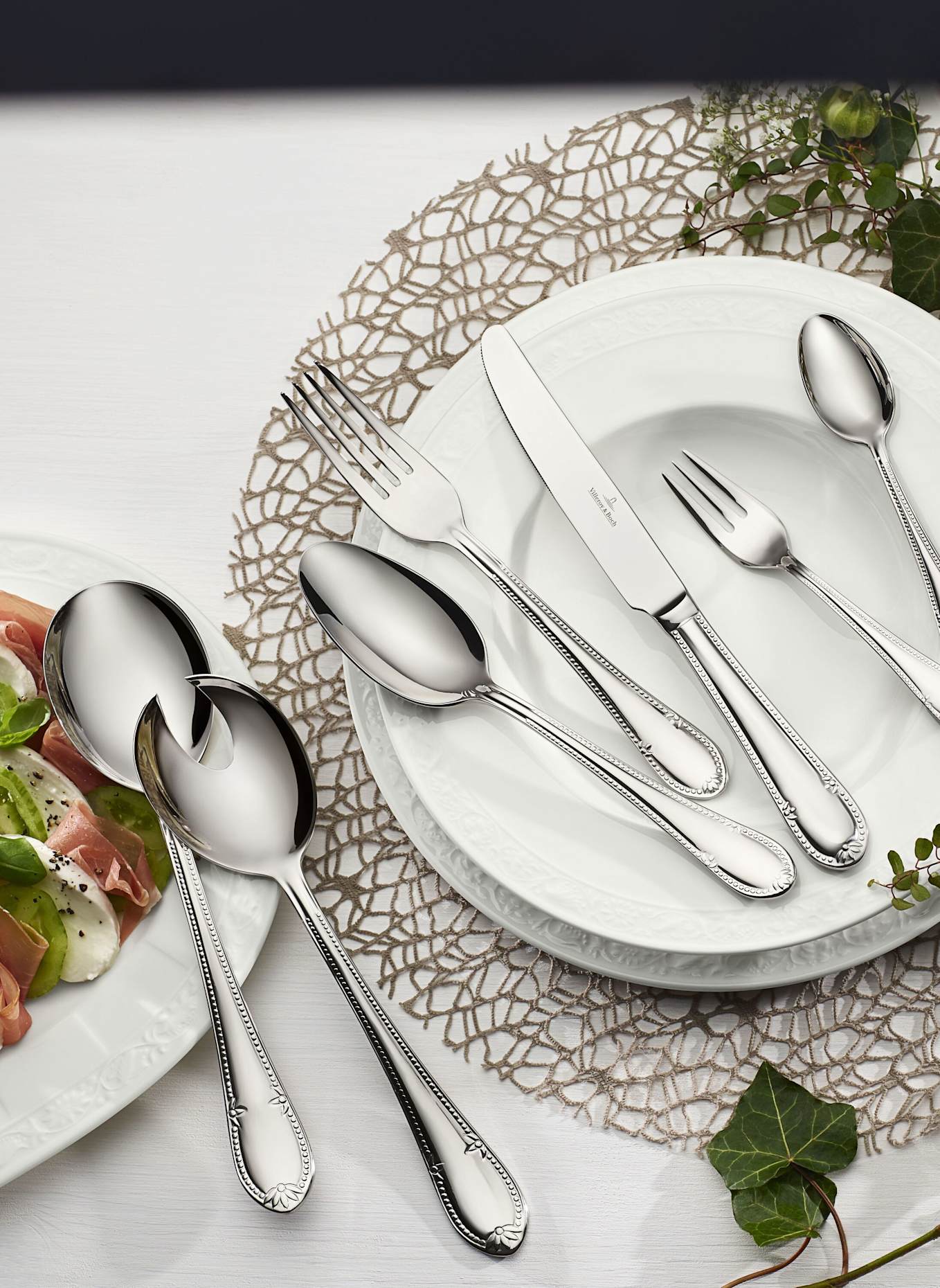 Villeroy & Boch Tafelbesteck 68tlg. MADEMOISELLE: SILBER