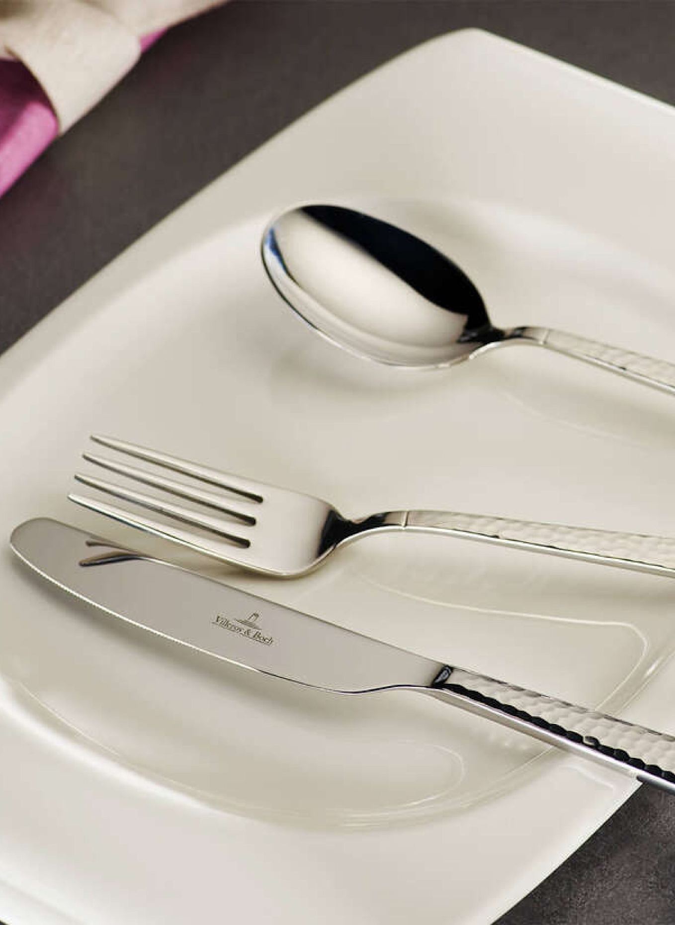 Villeroy & Boch Tafelbesteck 70tlg. BLACKSMITH: SILBER