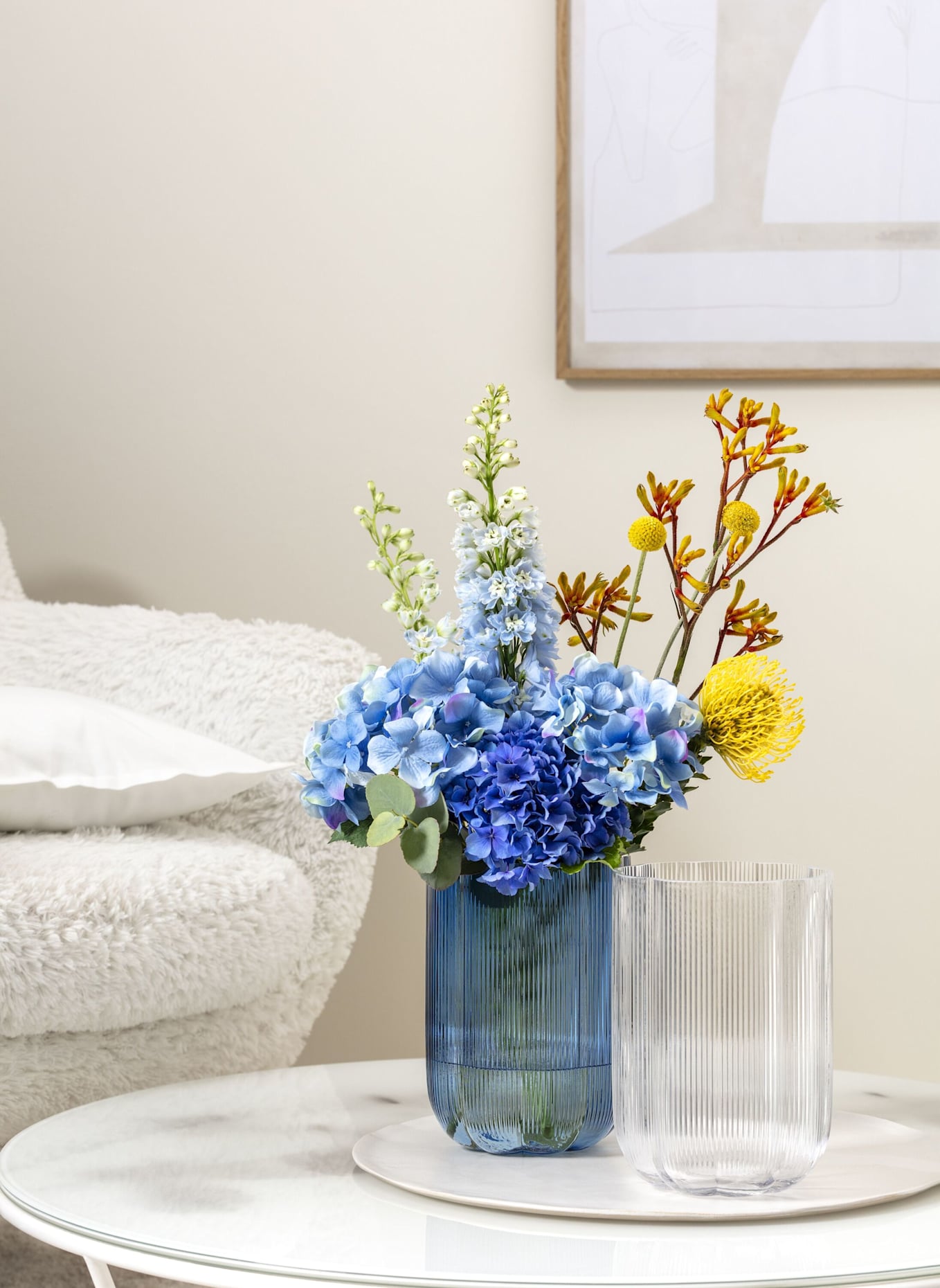 Villeroy & Boch Vase FLEUR BLEU: BLAU