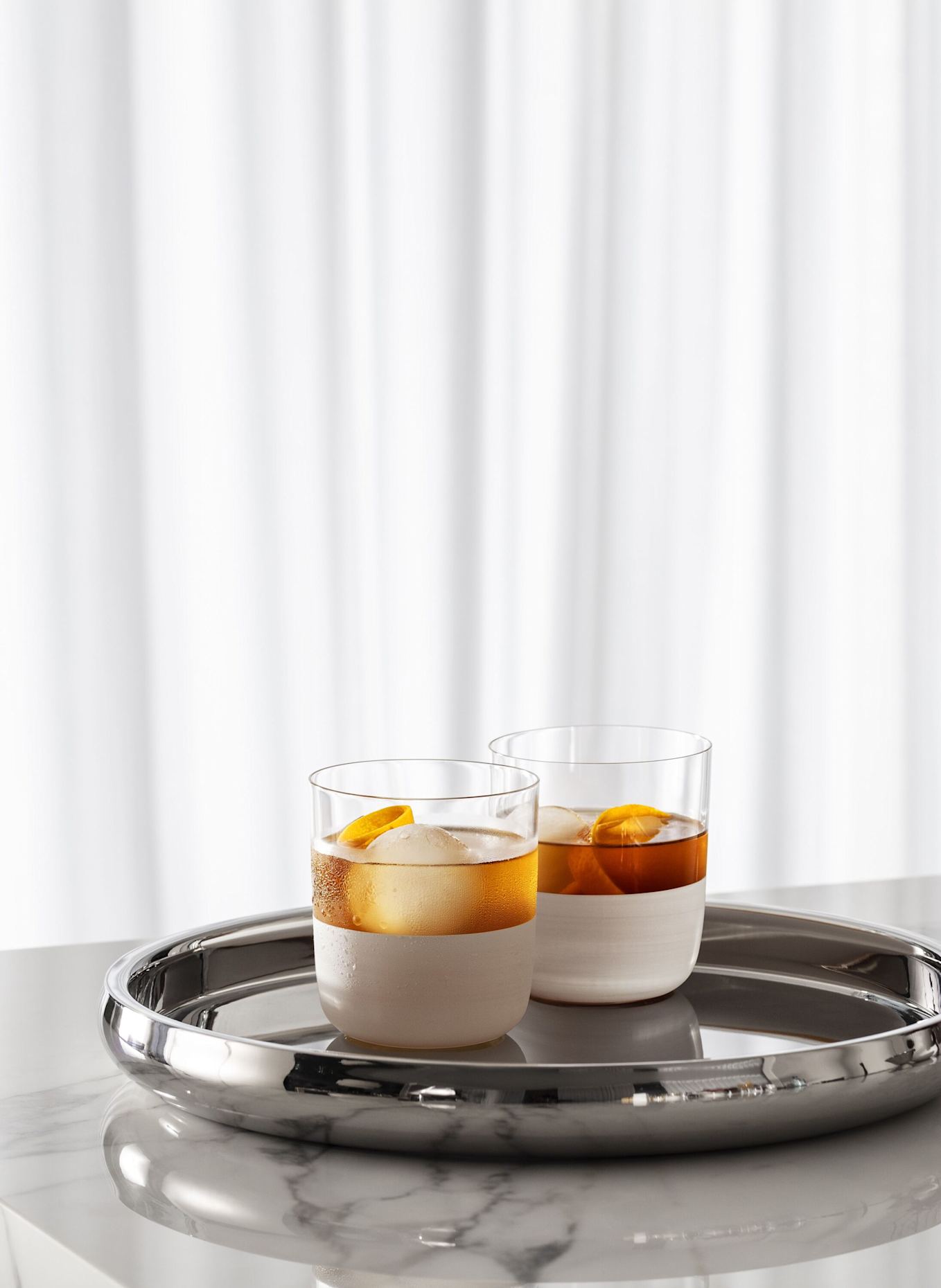 Villeroy & Boch Whisky Tumbler, Set 4 tlg MANUFACTURE ROCK BLANC: WEISS