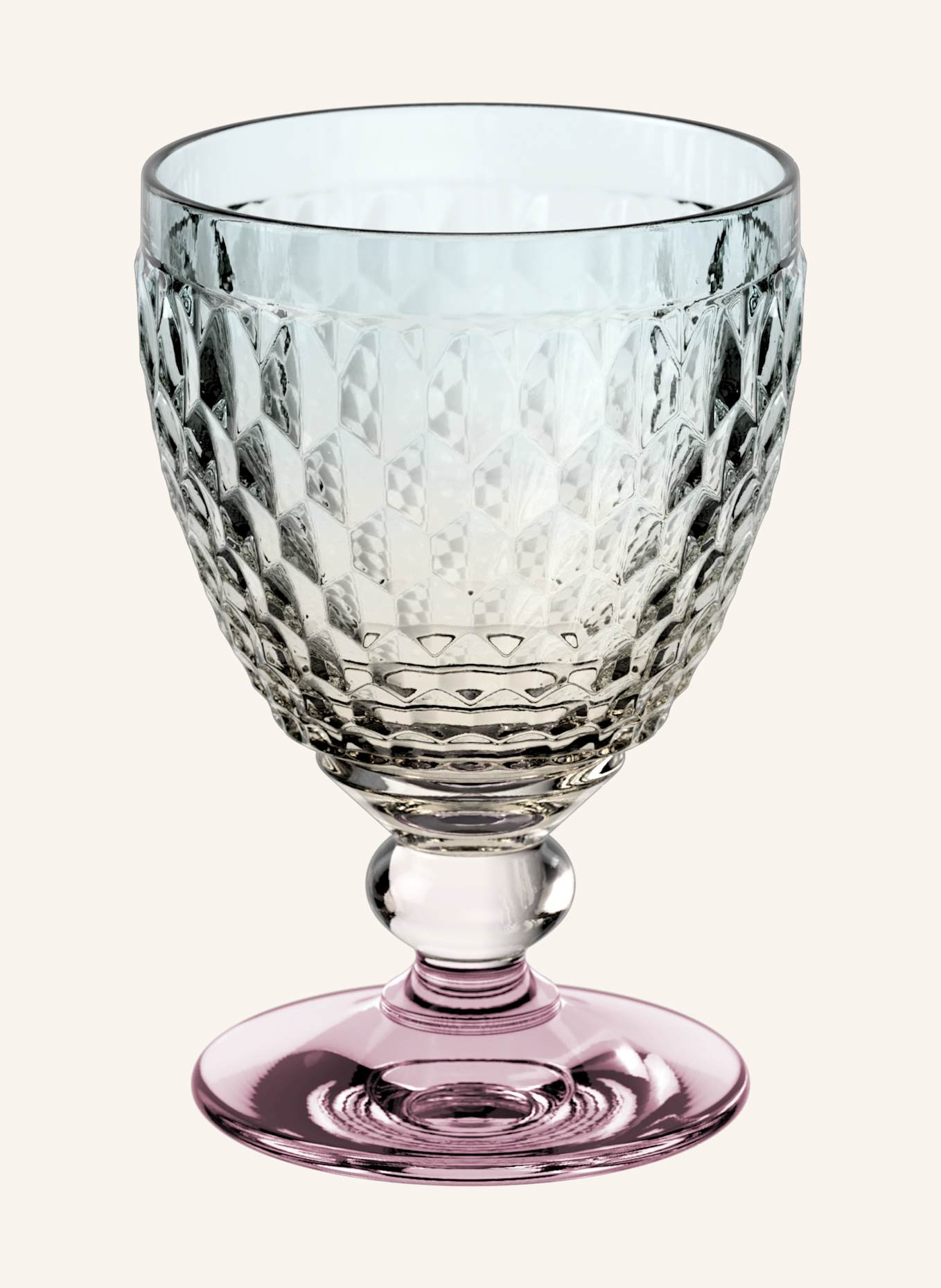 Villeroy & Boch Rotweinglas BOSTON PEARL: GELB/ GRÜN/ BLAU/ ROT