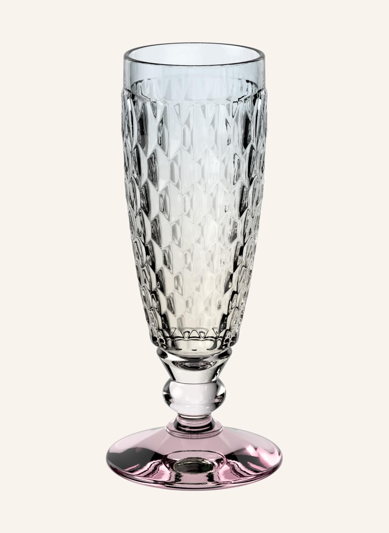 Villeroy & Boch Sekt-/Champagnerglas BOSTON PEARL: GELB/ GRÜN/ BLAU/ ROT