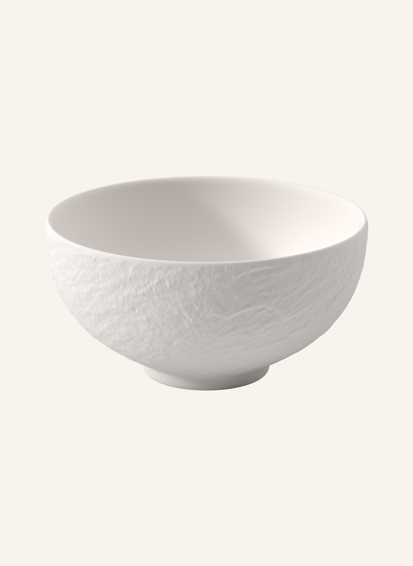 Villeroy & Boch Suppenbol MANUFACTURE ROCK BLANC: WEISS