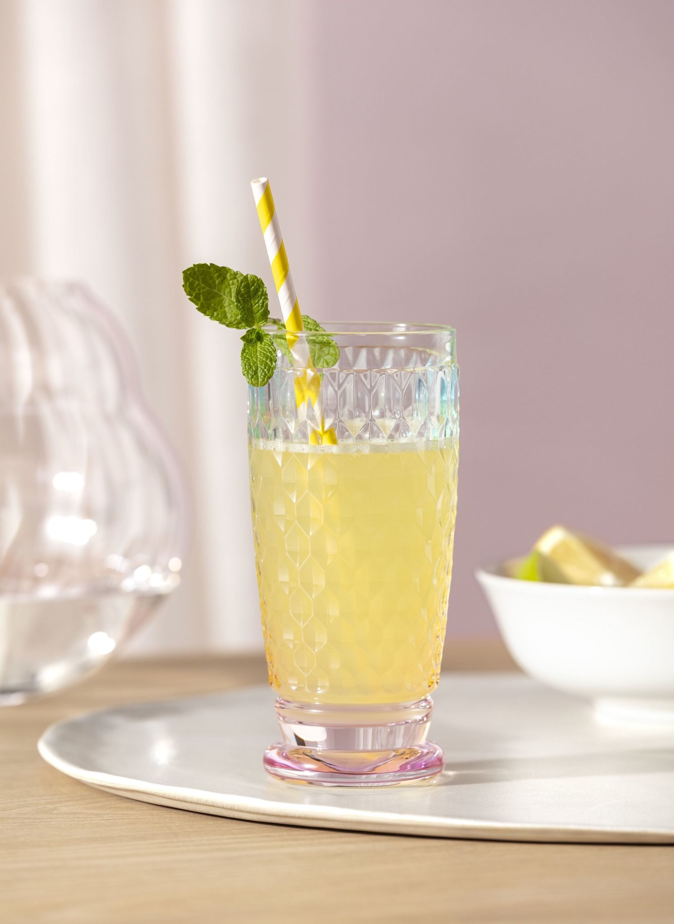 Villeroy & Boch Longdrink-Glas BOSTON PEARL: GELB/ GRÜN/ BLAU/ ROT