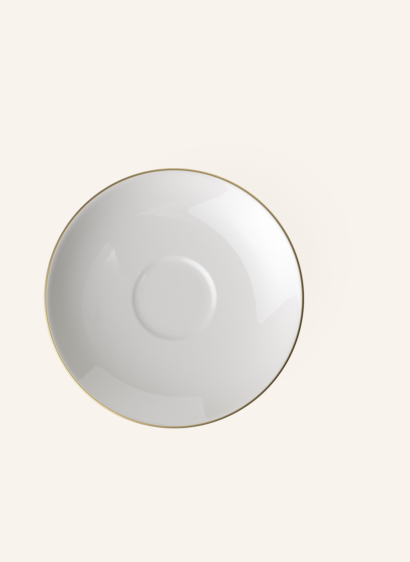 Villeroy & Boch Mokka-/Espressountertasse ANMUT GOLD: WEISS