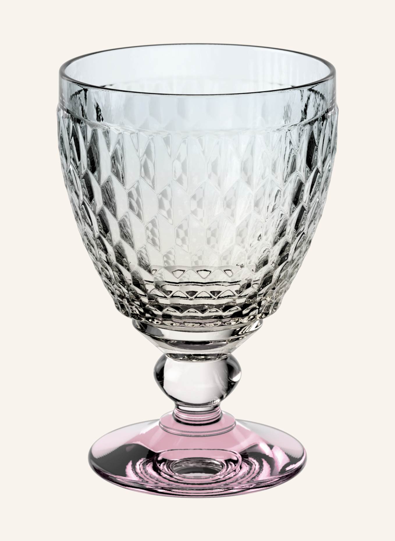 Villeroy & Boch Wasserkelch BOSTON PEARL: GELB/ GRÜN/ BLAU/ ROT