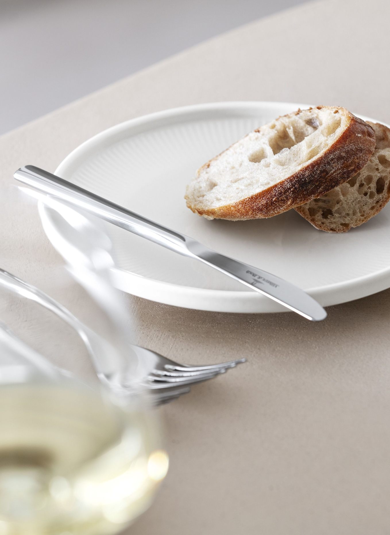 Villeroy & Boch Brotteller AFINA: WEISS