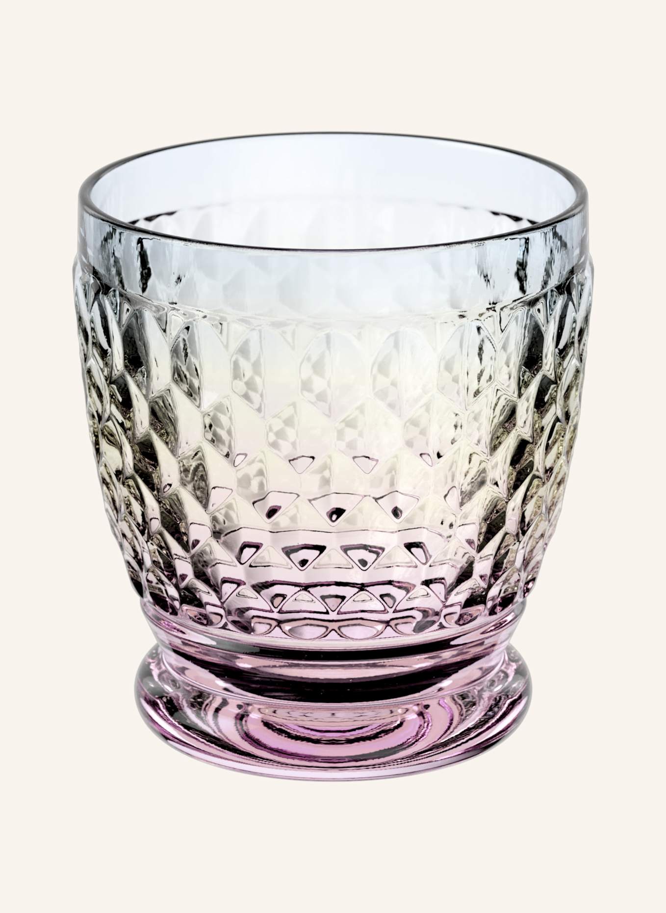 Villeroy & Boch Wasserglas BOSTON PEARL: GELB/ GRÜN/ BLAU/ ROT