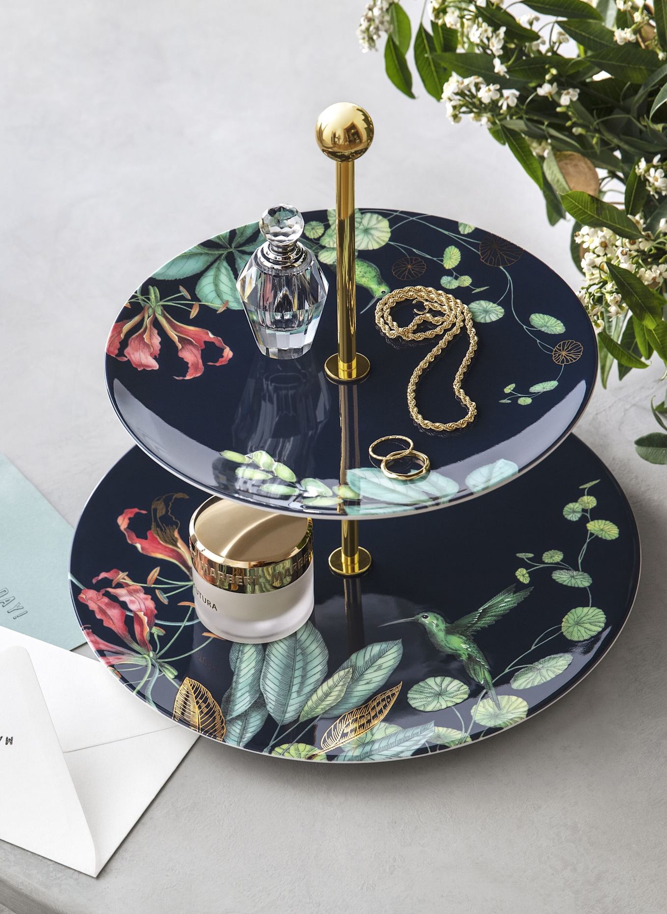 Villeroy & Boch Etagere AVARUA GIFTS: GELB/ GRÜN/ BLAU/ ROT
