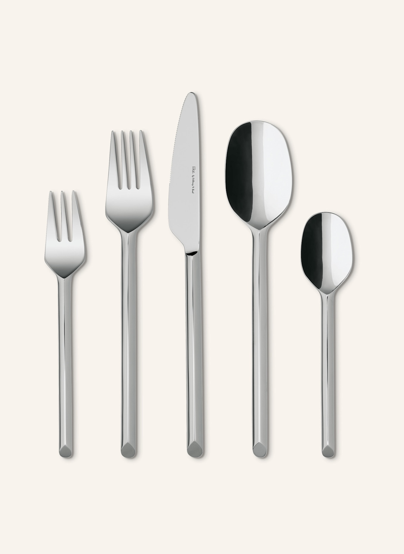 like. by Villeroy & Boch Besteckset 20tlg. LIKE: SILBER